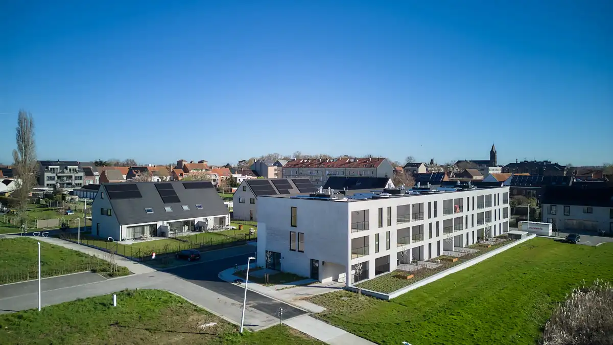 Gelijkvloers 1slpk- appartement met zonneterras in Wevelgem foto {{pictureIndex}}