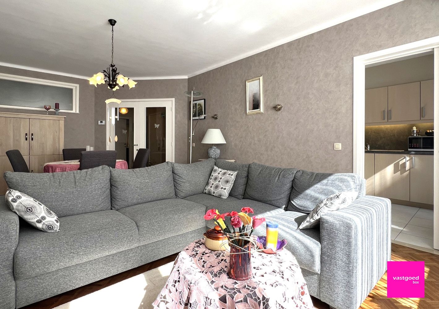 Lichtrijk appartement met 2 slaapkamers, Oostende foto 5