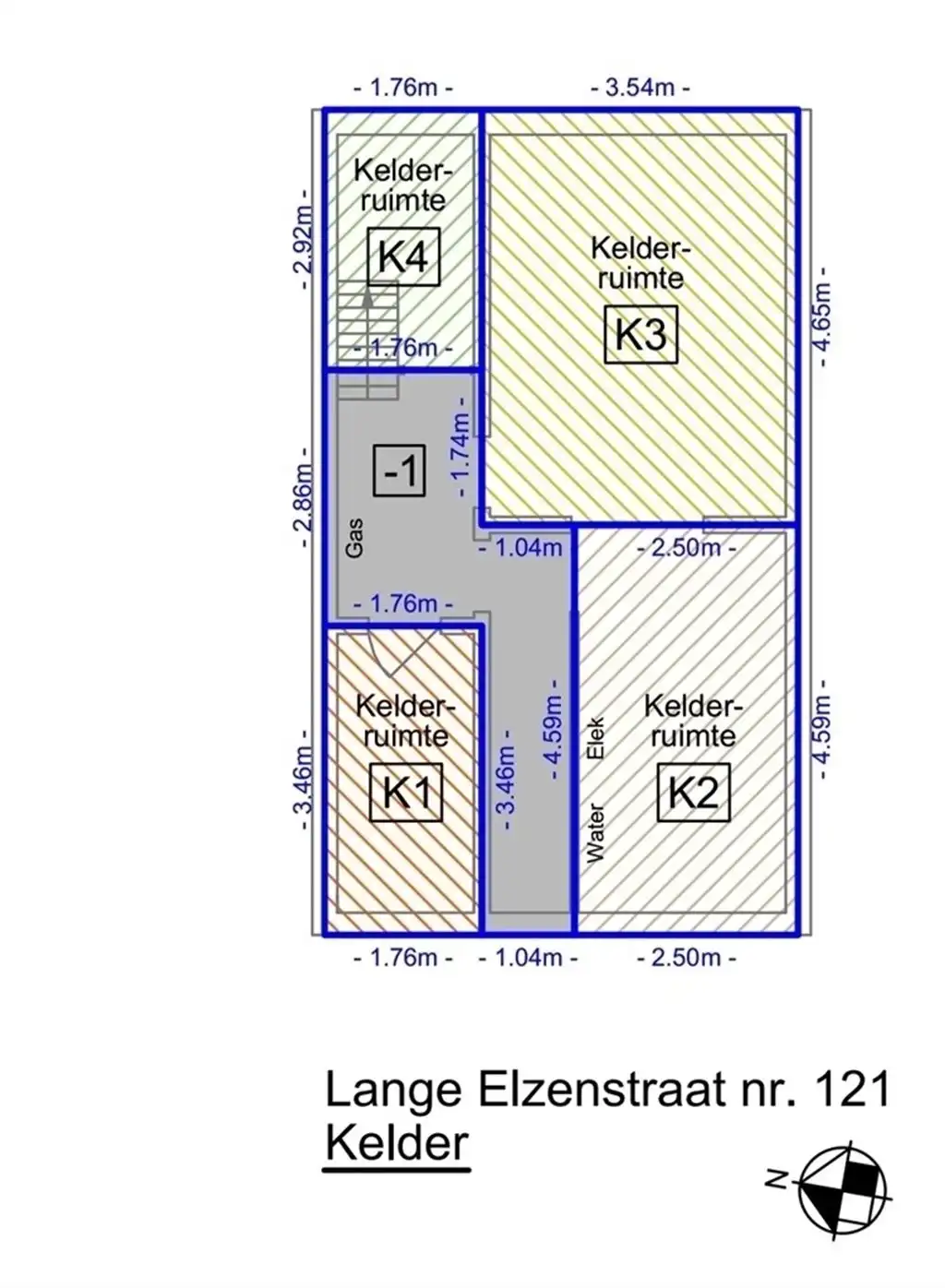 Triplex appartement met inpandig terras foto 20
