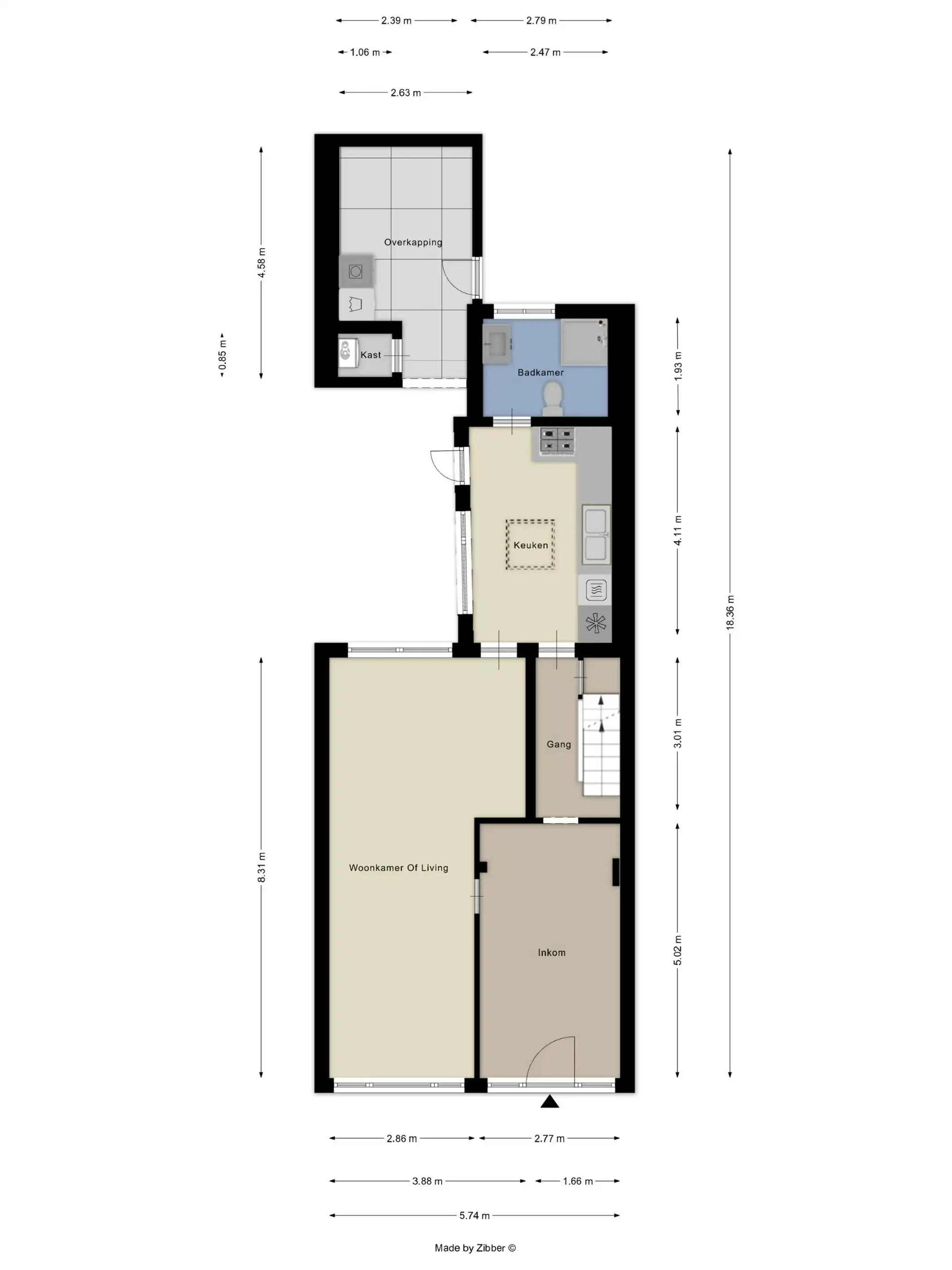 Instapklare woning met 3 ruime slaapkamers te koop in Boom foto 19