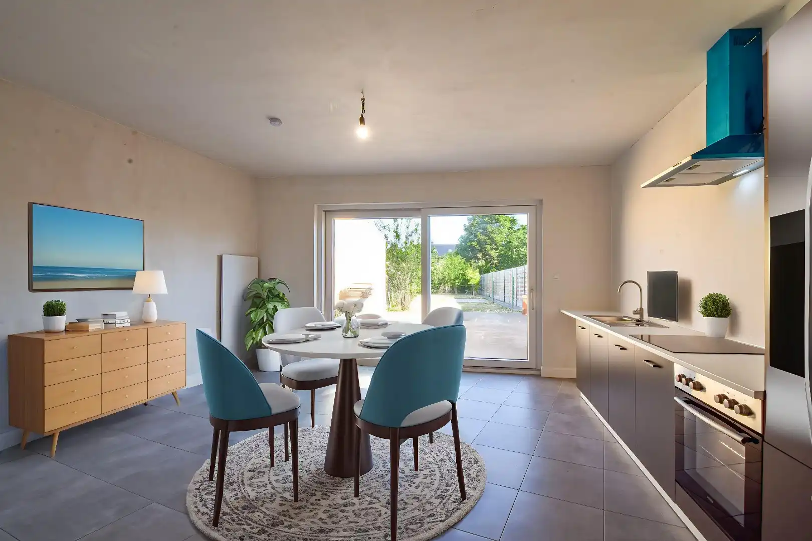 Instapklare gerenoveerde rijwoning in het centrum van Gistel foto 8