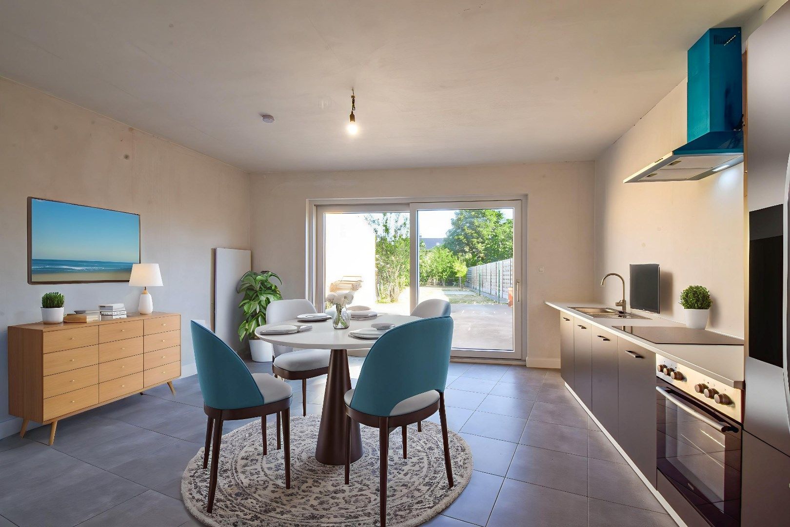 Instapklare gerenoveerde rijwoning in het centrum van Gistel foto 8