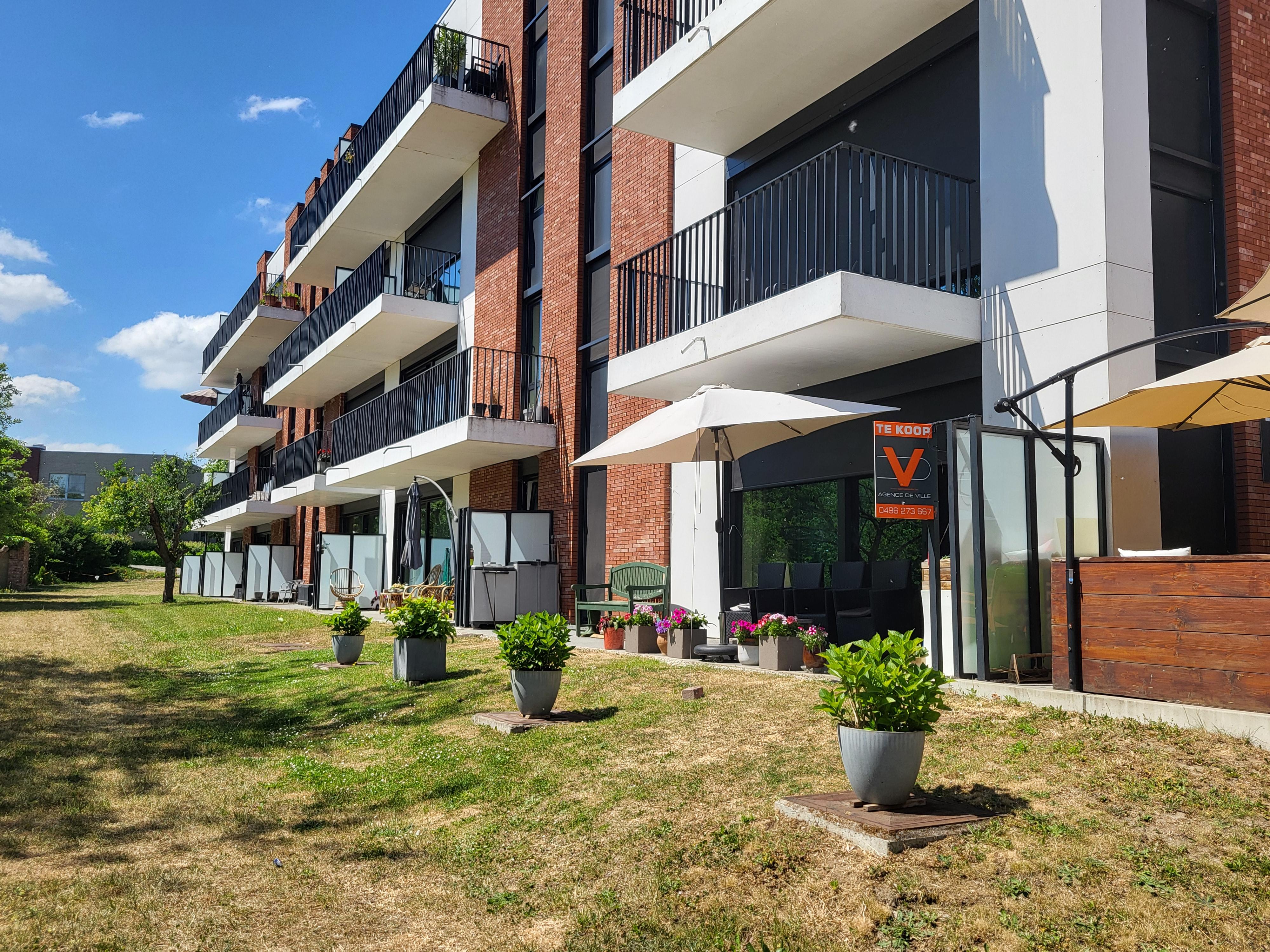 Prachtige assistentiewoning van 70m² met zonnig terras en gemeenschappelijke tuin, veel lichtinval! Ideale investering, verhuurd aan 26,21€/ dag.  foto 2