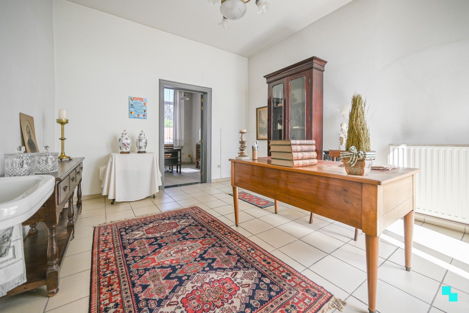 Wonen in erfgoed, zicht op het groen, midden in de stad Izegem. foto 6