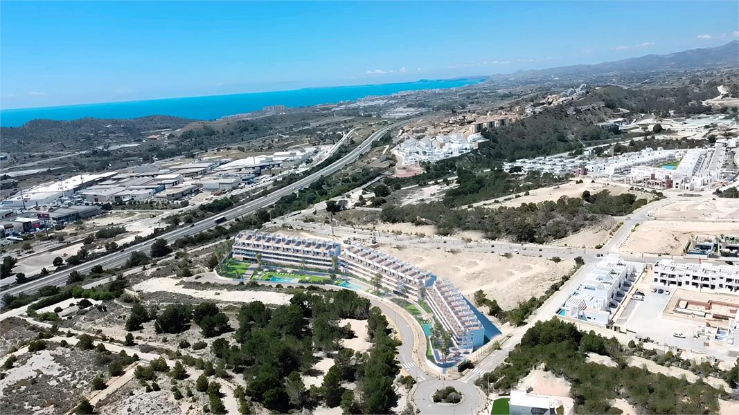 Exclusieve nieuwbouwwoningen met uitzicht op zee in Finestrat, Alicante foto 2