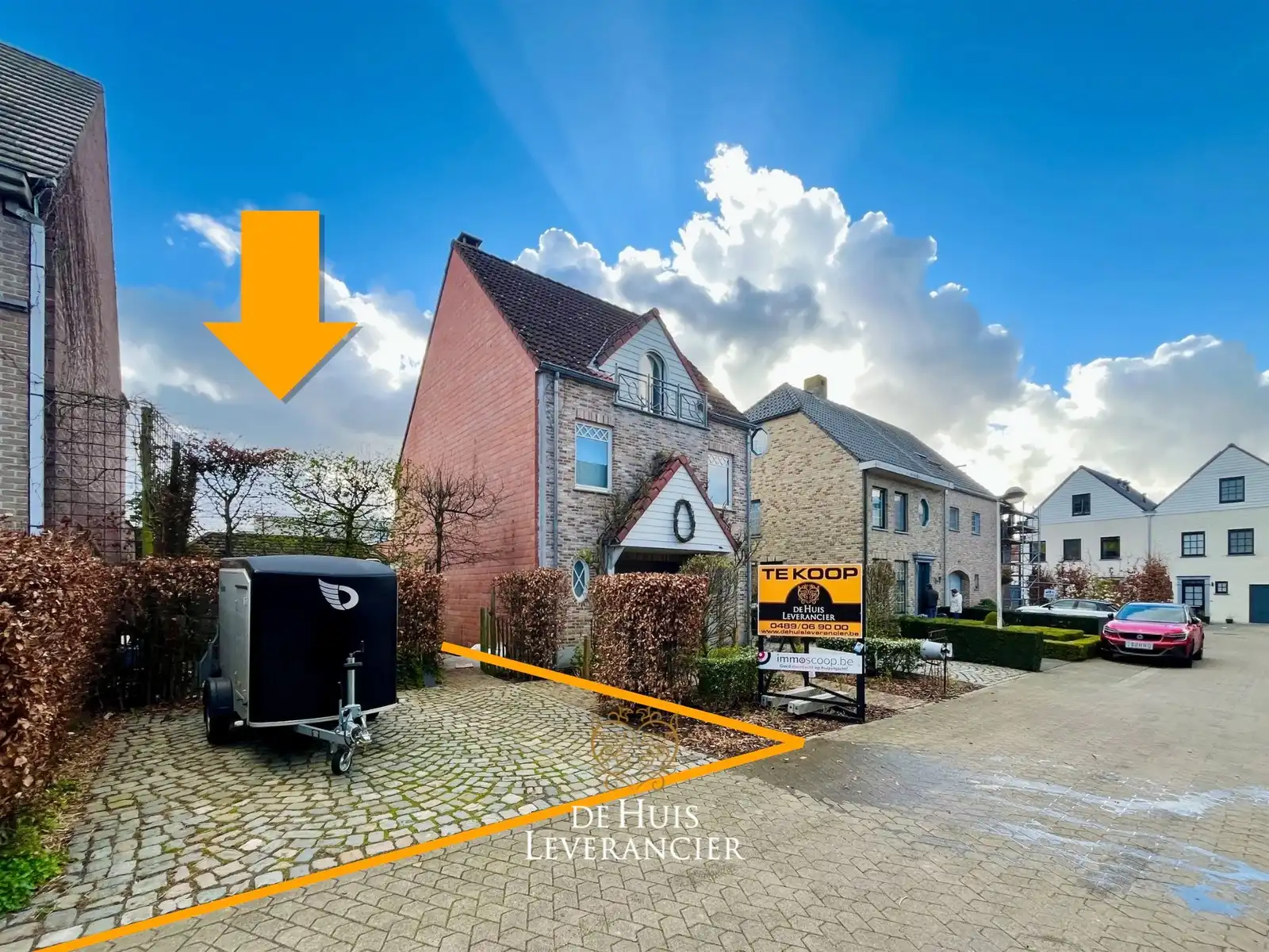 Instapklare halfopen bebouwing met bouwgrond in rustige, doodlopende straat nabij het centrum van Kontich foto 32