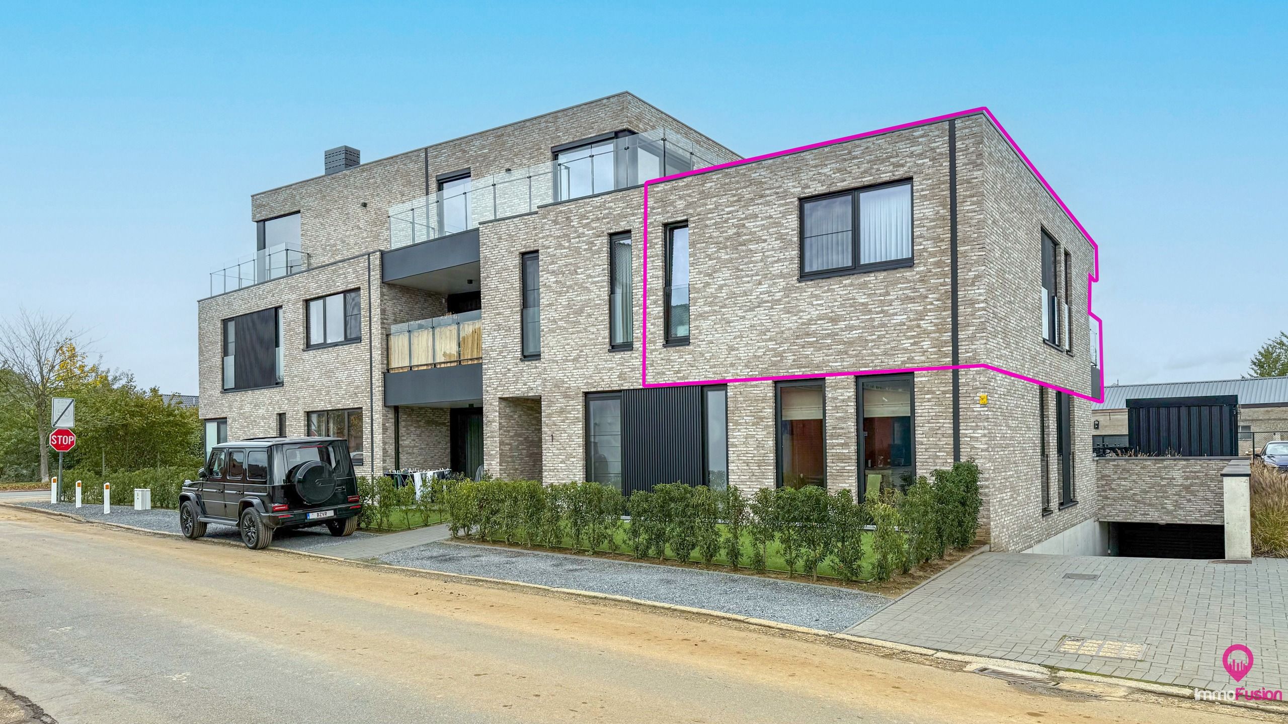 Nieuwbouwappartement met 2slk, garagebox in Heusden centrum! foto 31