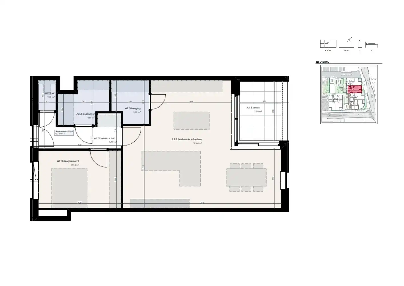 Appartement met 1 slaapkamer foto 3