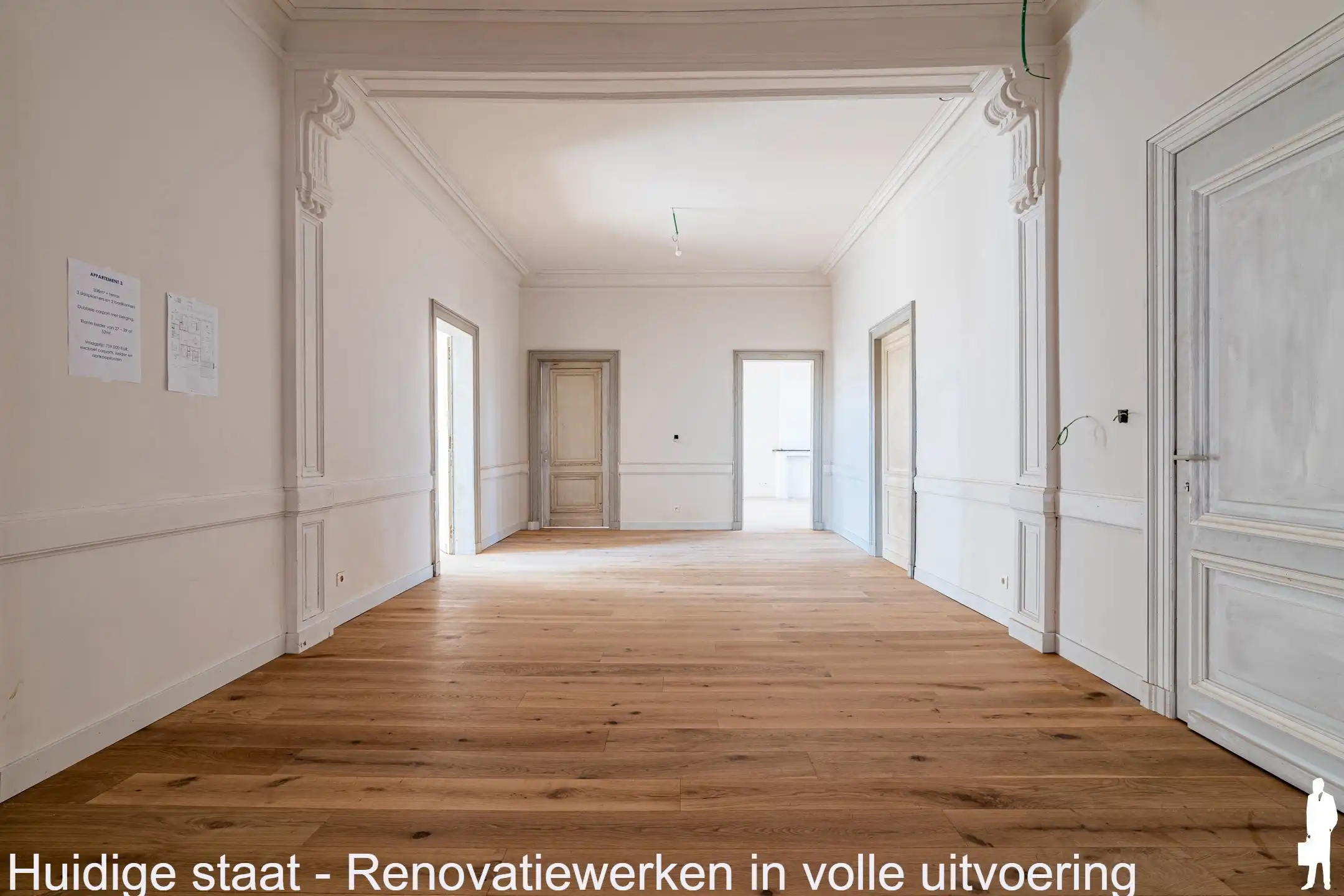 Appartement van 208m² + terras in uniek en historisch kader foto 8