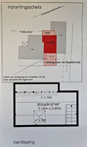 Rijhuisje van 66m² met 1 slaapkamer en 2 terrassen foto 13