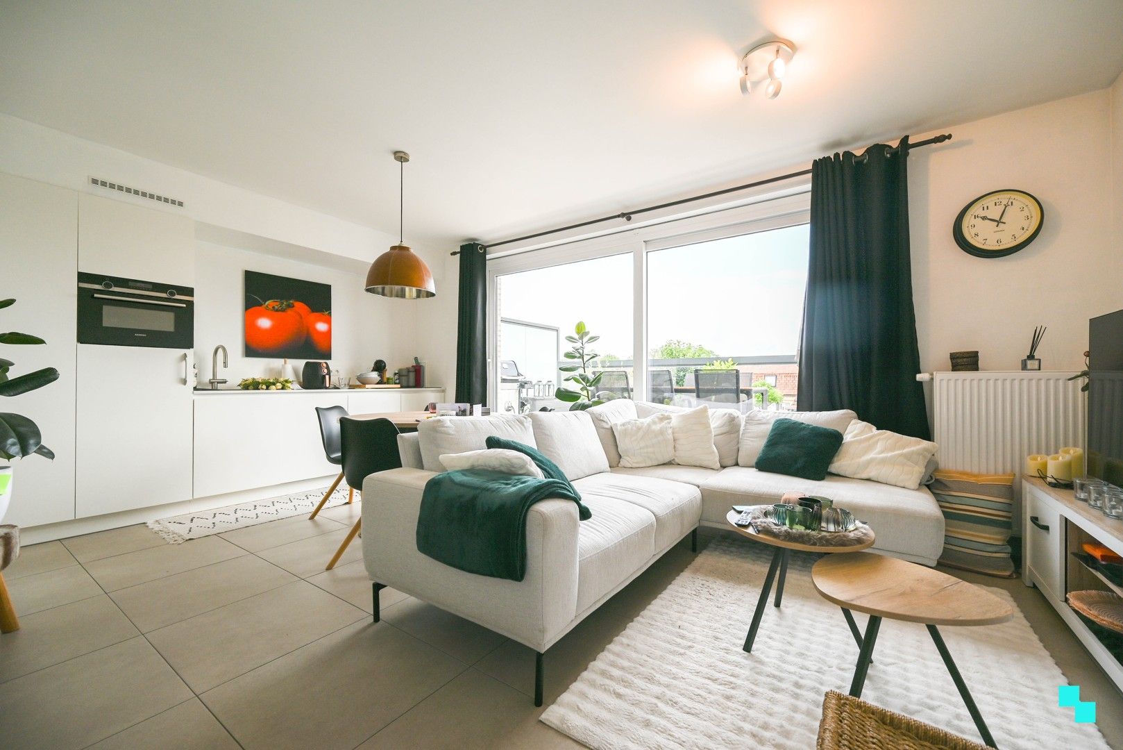 Nieuwbouwappartement met twee slaapkamers te Beveren-Leie foto 2