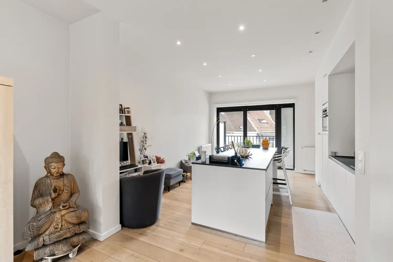 Appartement met 2 slaapkamers en 2 terrassen in Oostende foto 9