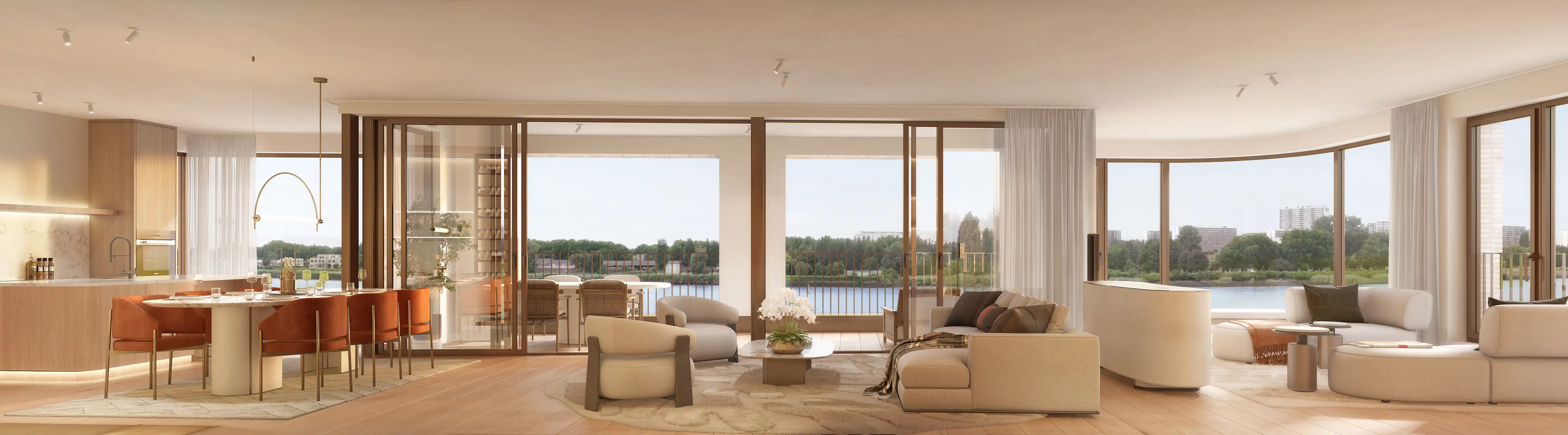 ANTWERPEN KAAIEN - Subliem wonen aan de Schelde  foto {{pictureIndex}}