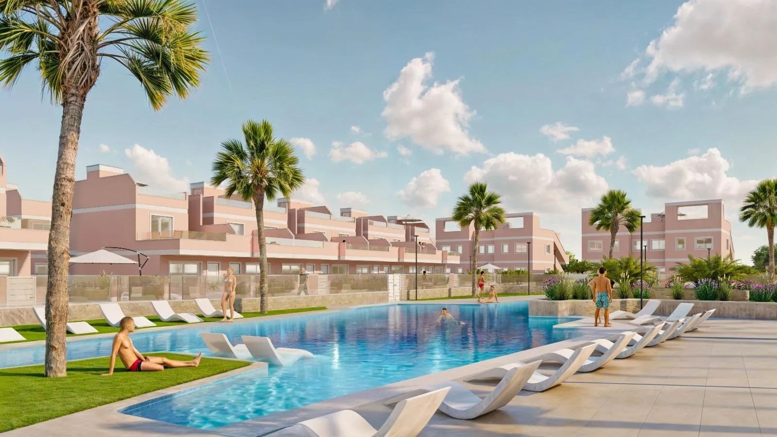 Modern wonen op een toplocatie aan de Costa Blanca – nieuwbouwproject in Pilar de la Horadada foto {{pictureIndex}}