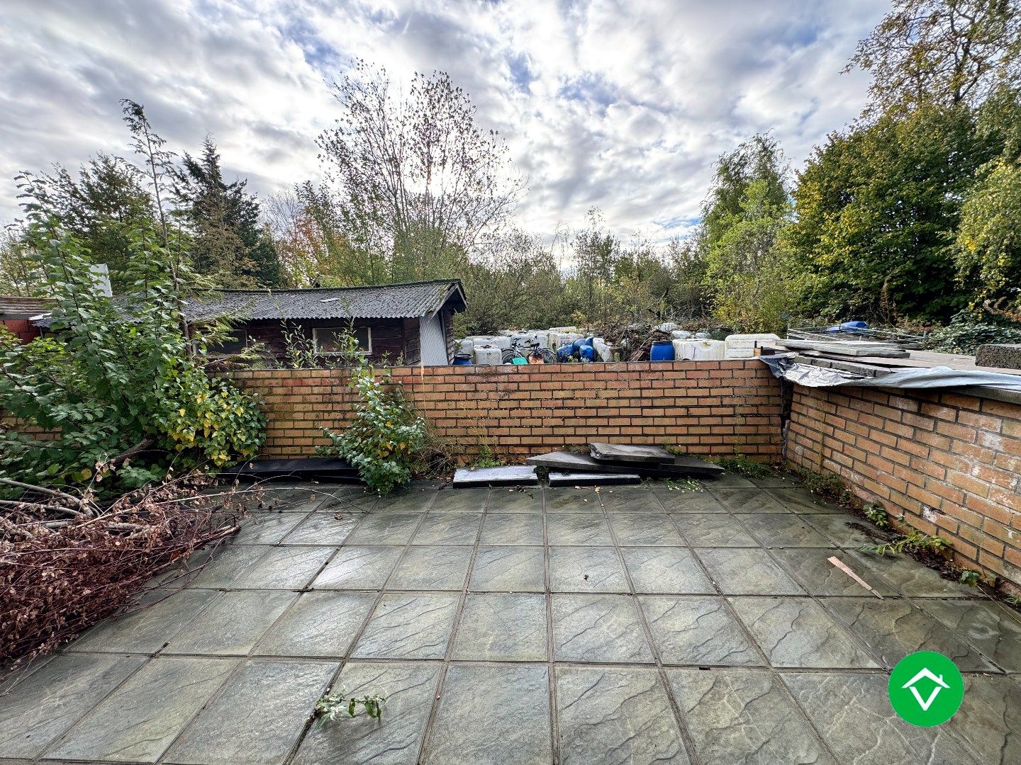 statige halfopen bebouwing in Wevelgem (Moorsele) foto 8