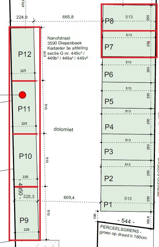 Parkeerplaats te koop Nanofstraat 38 - 3590 Diepenbeek