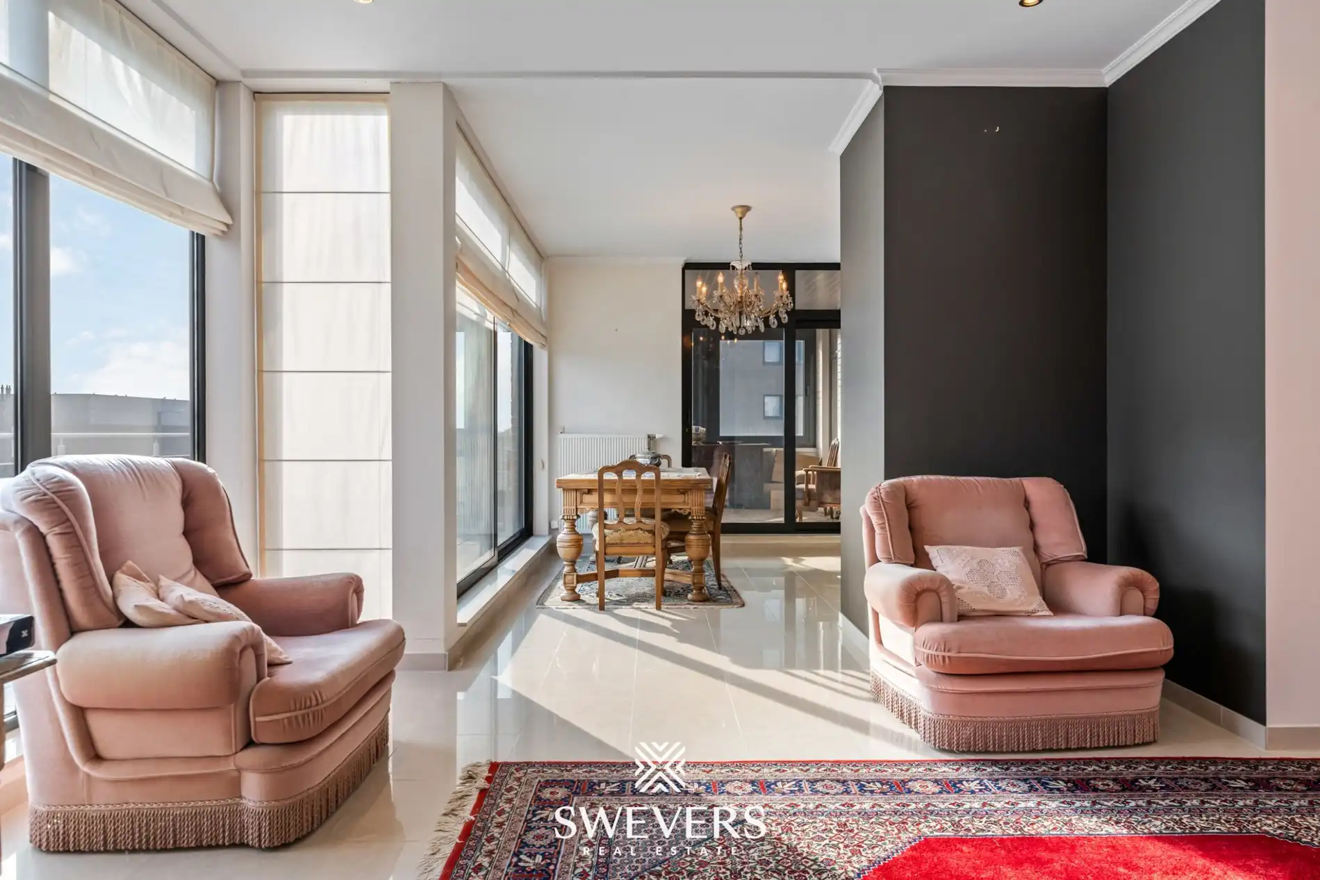Dakappartement 123 m² met groot terras op toplocatie in Genk foto 5