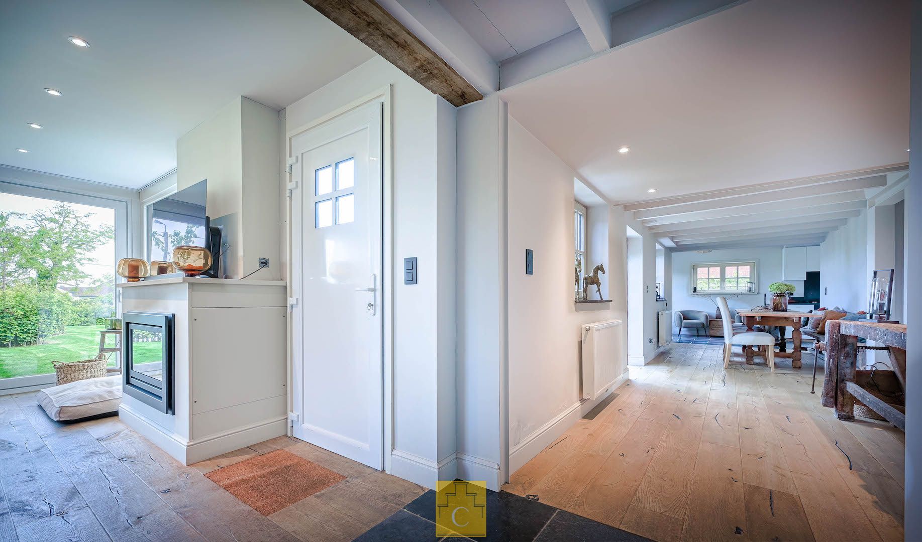 knap gerenoveerde gezinswoning, landelijke stijl met eigentijdse toets, met zonnige tuin en parking foto 15