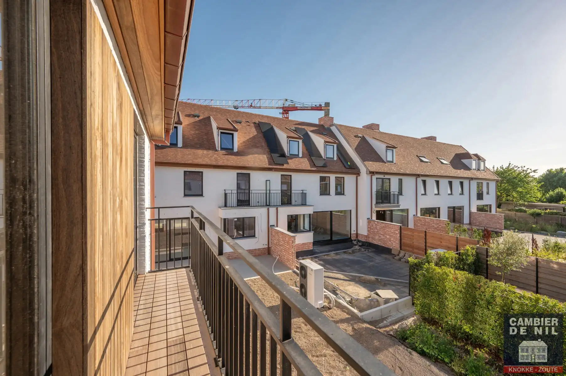 Nieuwbouw - ongemeubelde koppelvilla in rustige,  residentiële wijk te Knokke-Heist  foto 33