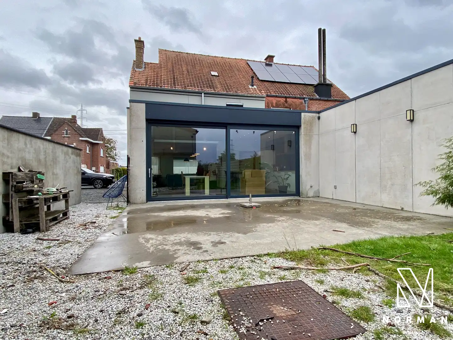 Ruime woning met 3 slaapkamers, knusse stadstuin in centrum Bavikhove foto 16