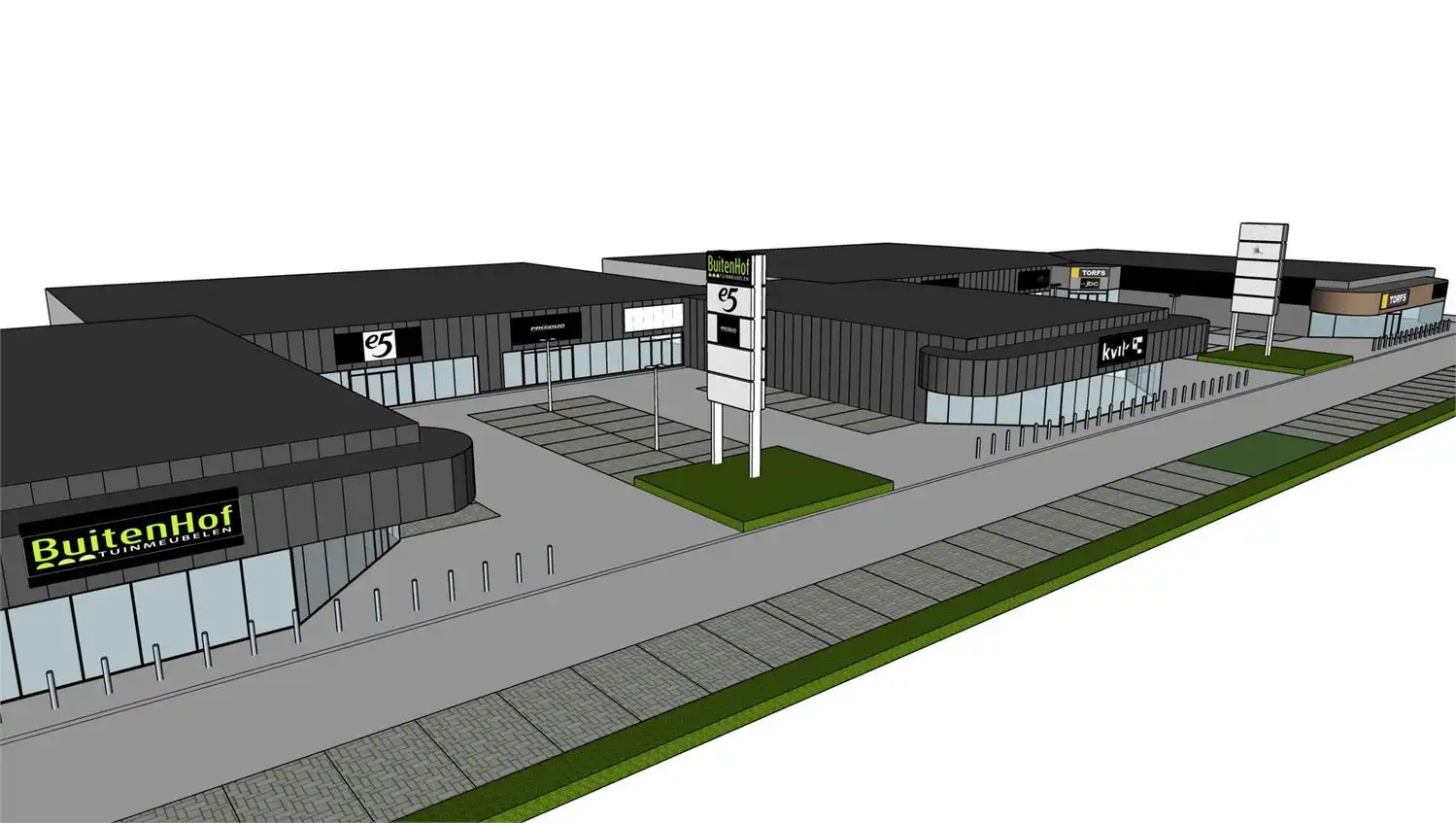MODERNE BAANWINKEL MET PARKING VLAKBIJ NIEUWE DELHAIZE foto 3