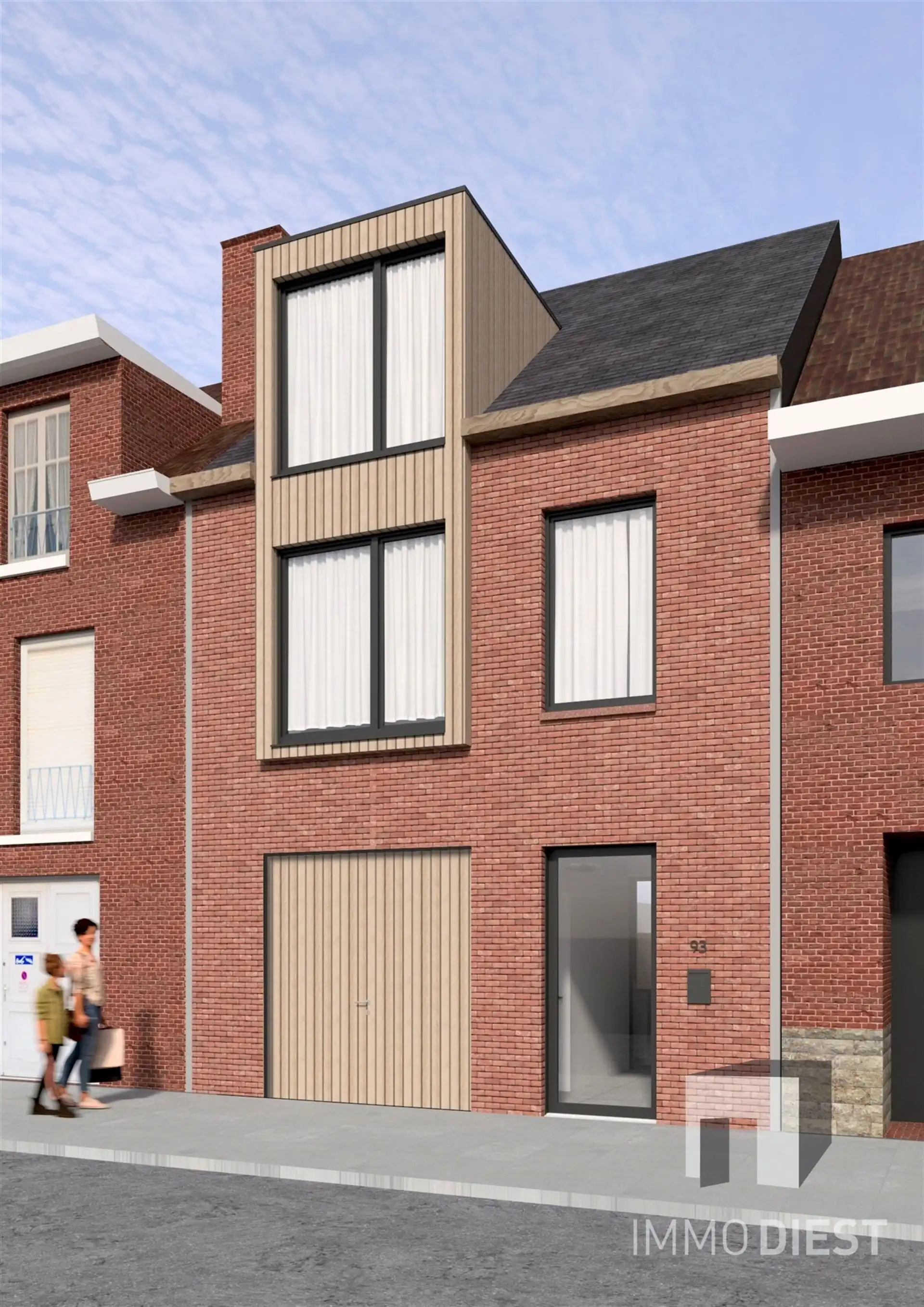 Bouwgrond van 1 are 42 ca te koop op gunstige locatie in Diest foto 2