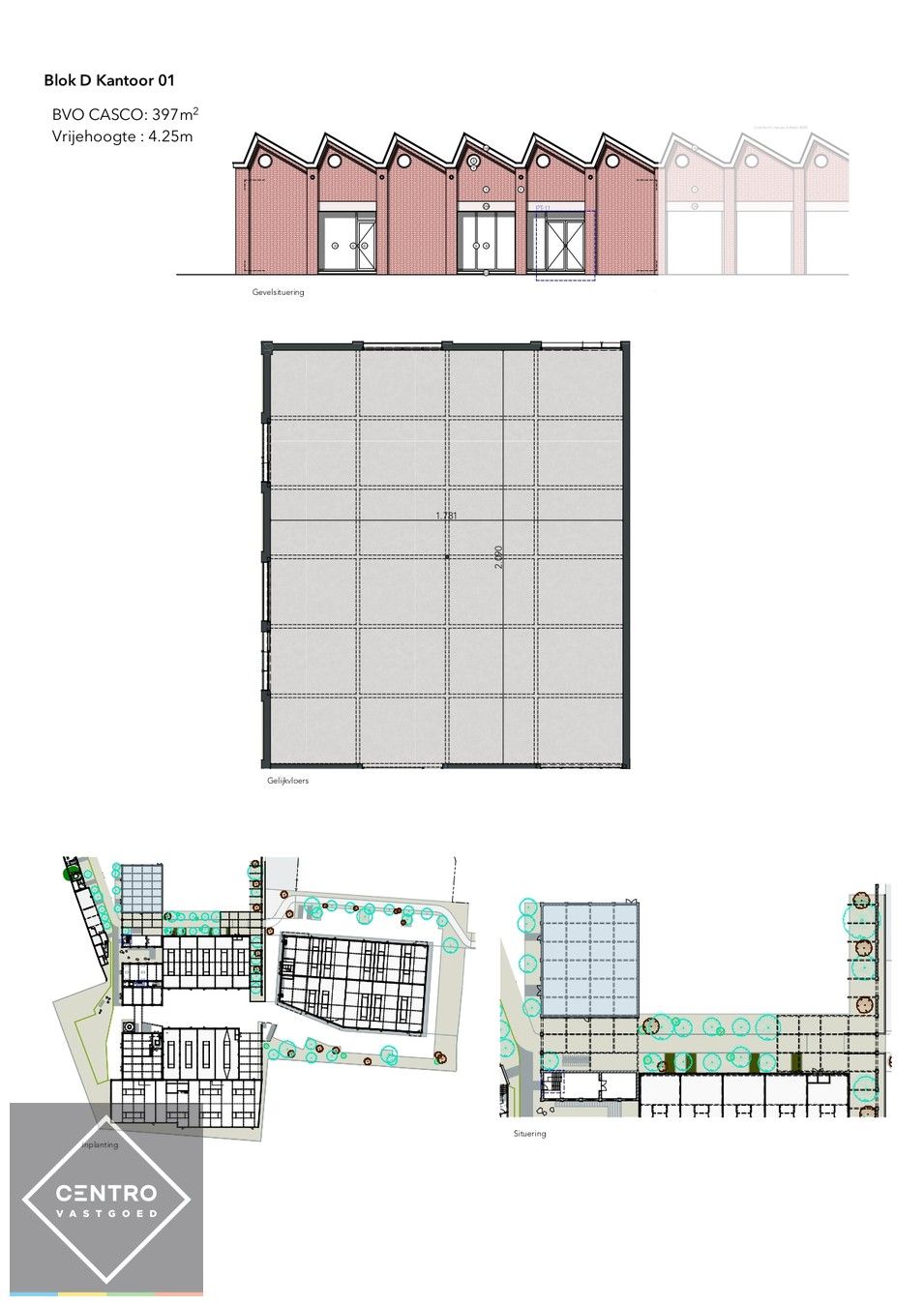 Kantoorgebouw van 397m² op TOP-locatie te WALLE  (Kortrijk). foto 7