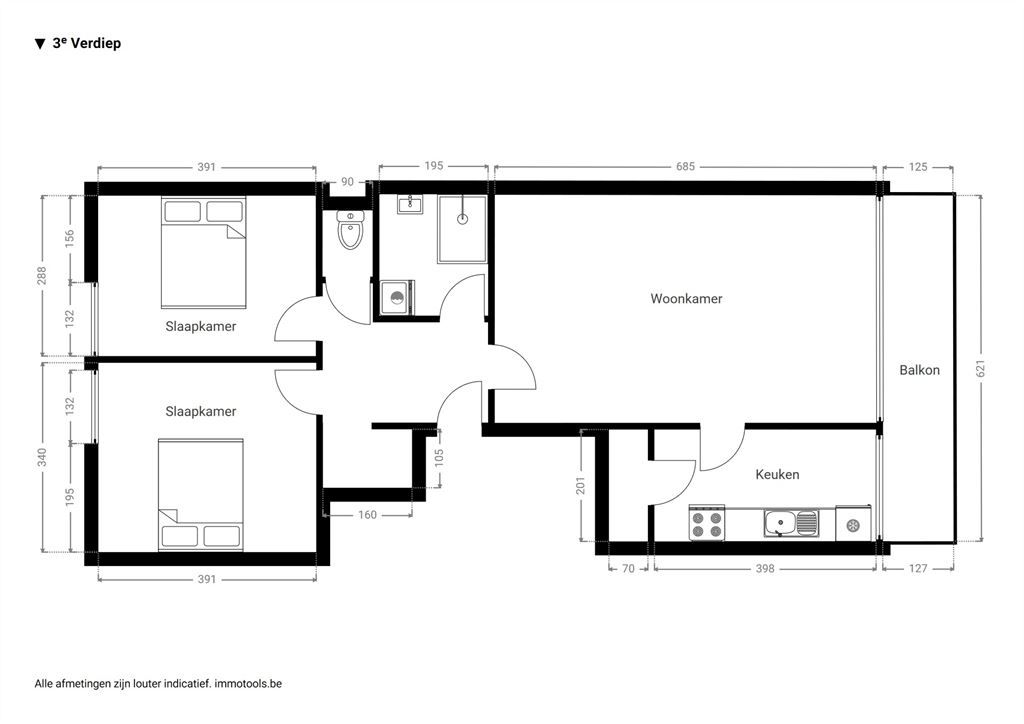 Energiezuinig appartement met panoramisch zicht foto 14