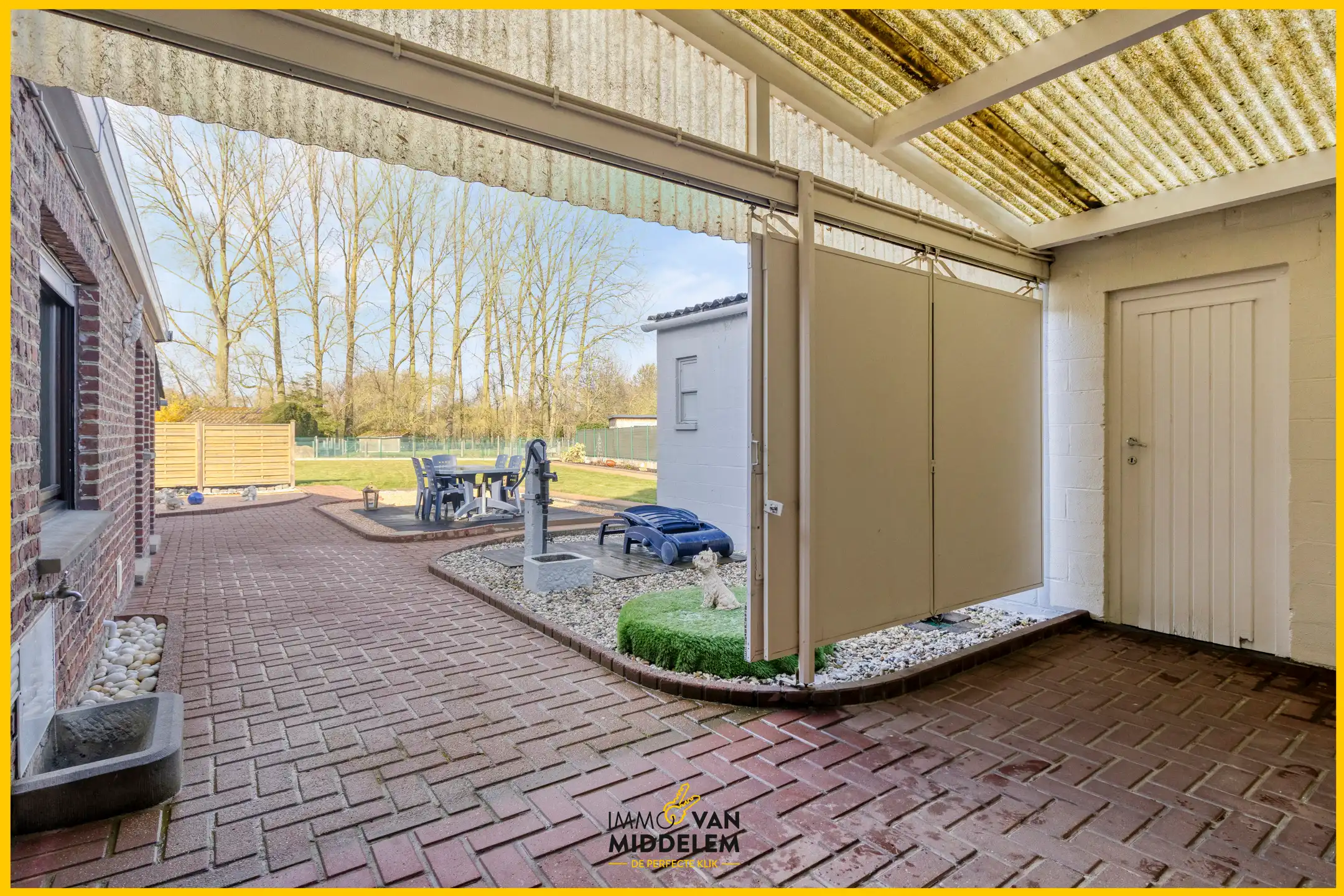 GOED ONDERHOUDEN 3-GEVELWONING MET 3 KAMERS, GARAGE EN TUIN foto 20
