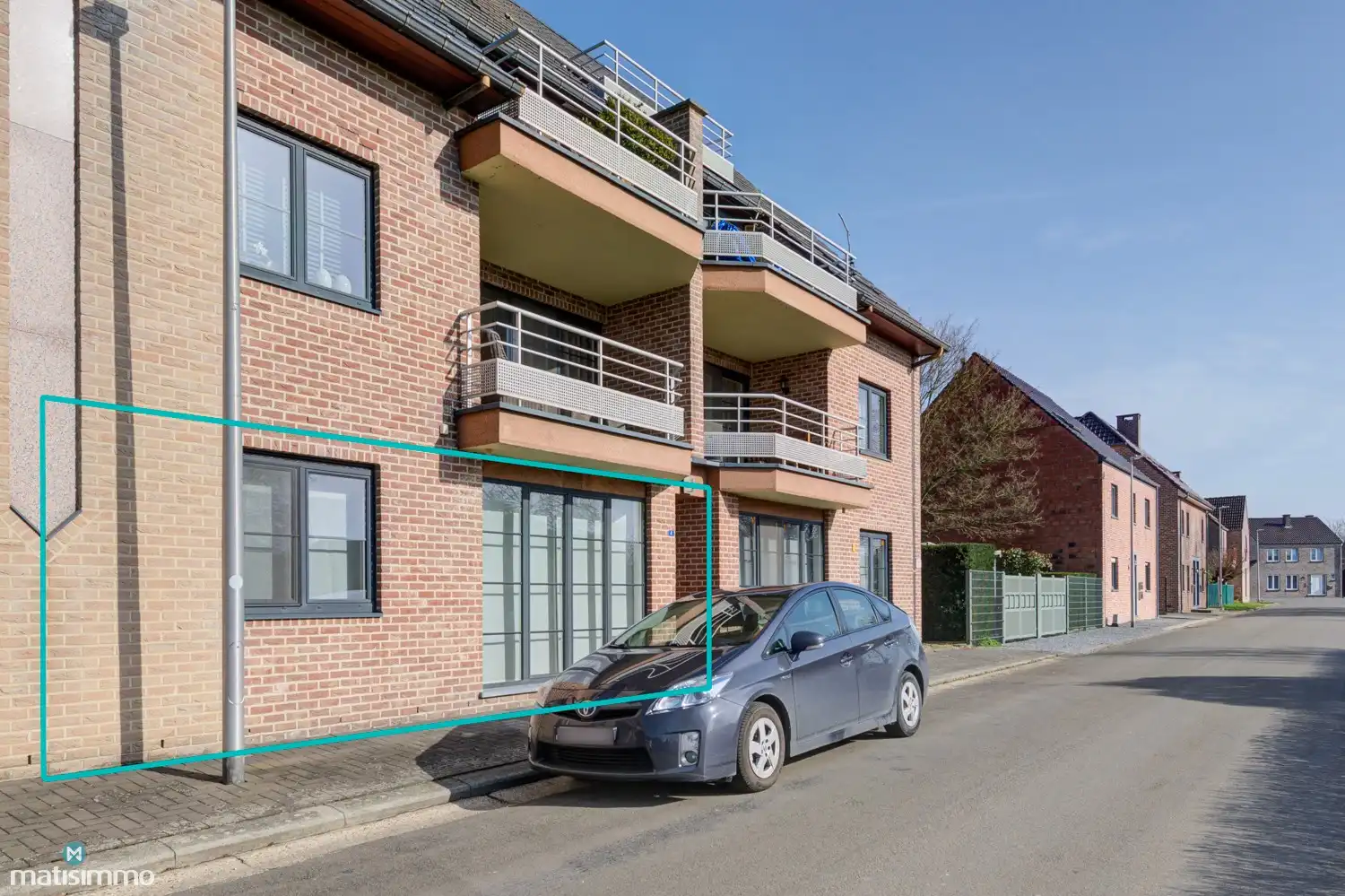 VERZORGD INSTAPKLAAR APPARTEMENT MET 2 SLAAPKAMERS EN RUIM TERRAS TE MUNSTERBILZEN foto 2