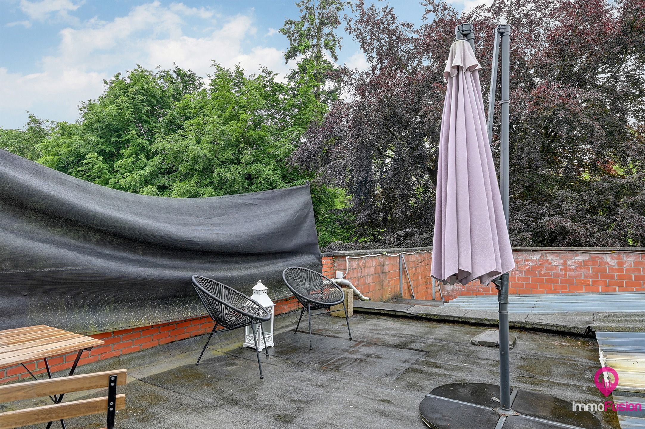 Gezellige duplex met 2 slpkm en terras in centrum Heusden! foto 15