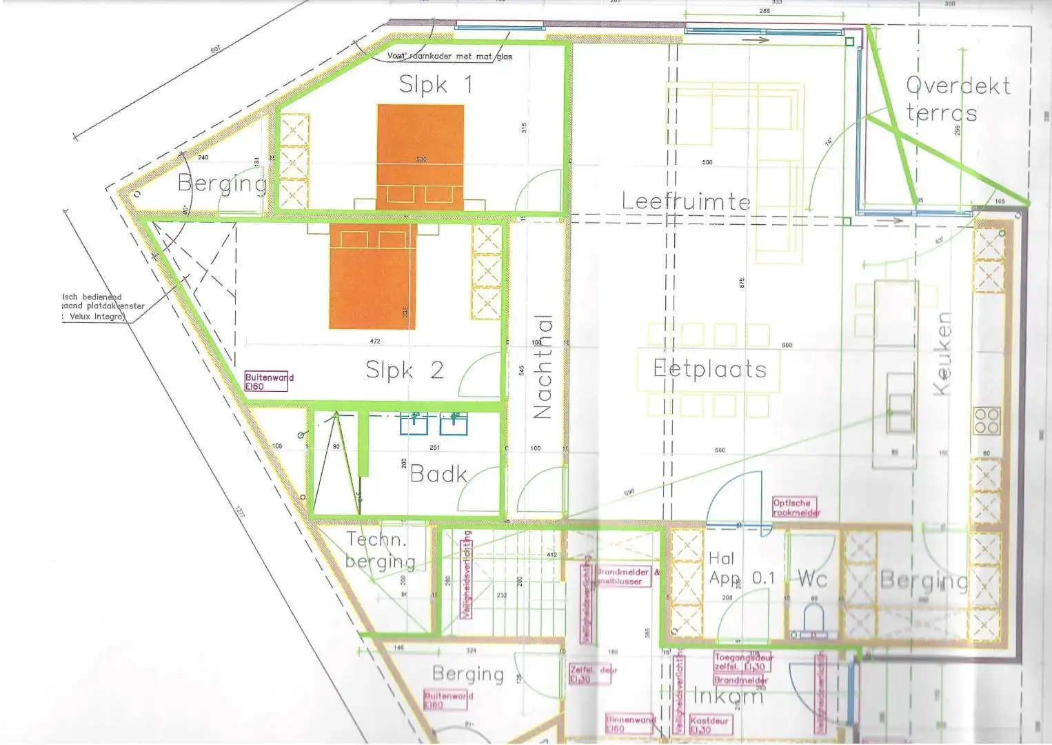 Prachtig gelijkvloers appartement te Sint-Eloois-Vijve met tuintje en overdekt terras.  foto 23