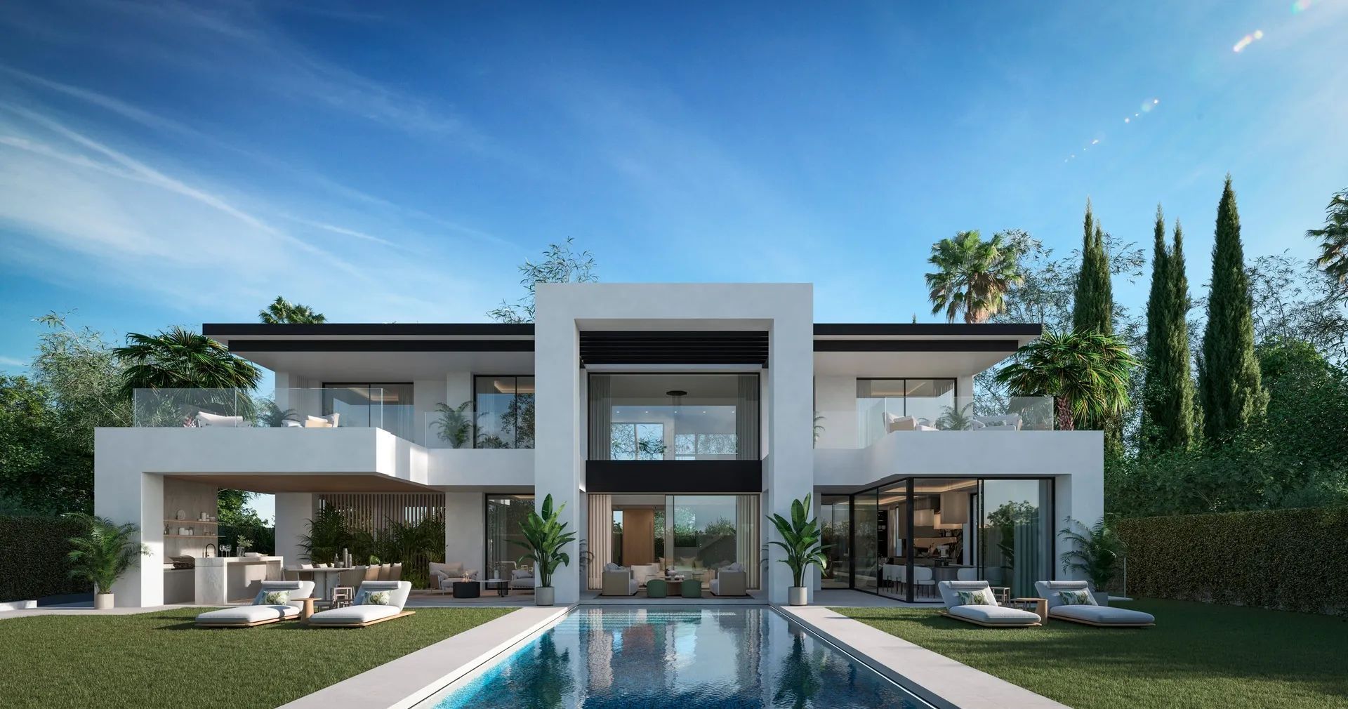 Mediterrane meesterwerken: exclusieve designvilla’s op de New Golden Mile – waar luxe, licht en leefruimte samensmelten foto {{pictureIndex}}