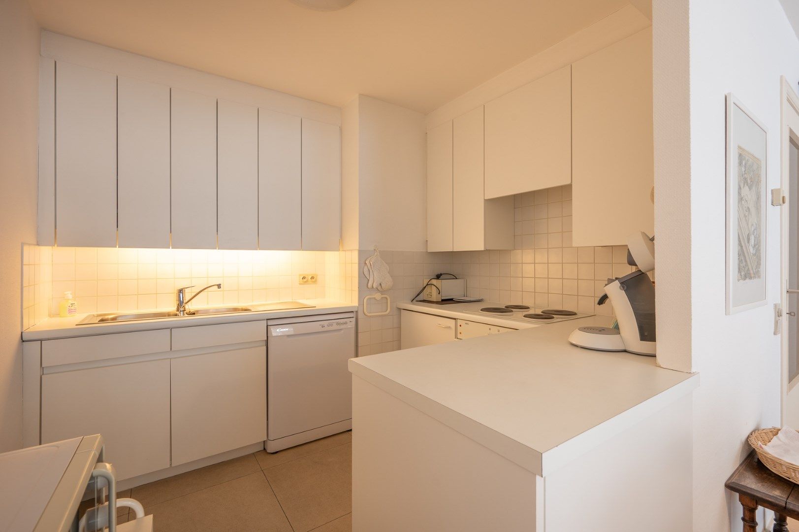 Zeer zonnig gelegen appartement met open zicht en zijdelings zeezicht foto 3