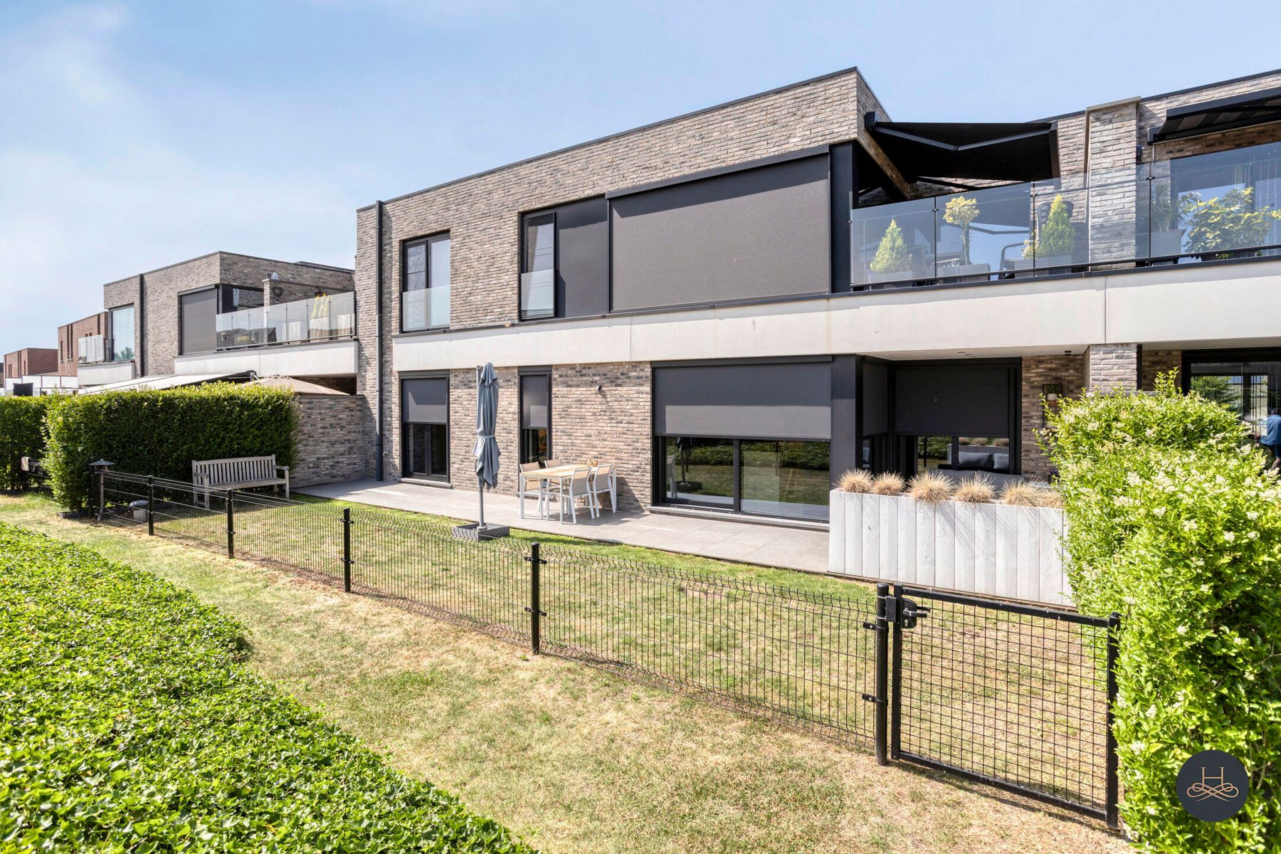 Zeer recent, energiezuinig gelijkvloersappartement met tuin  foto 26
