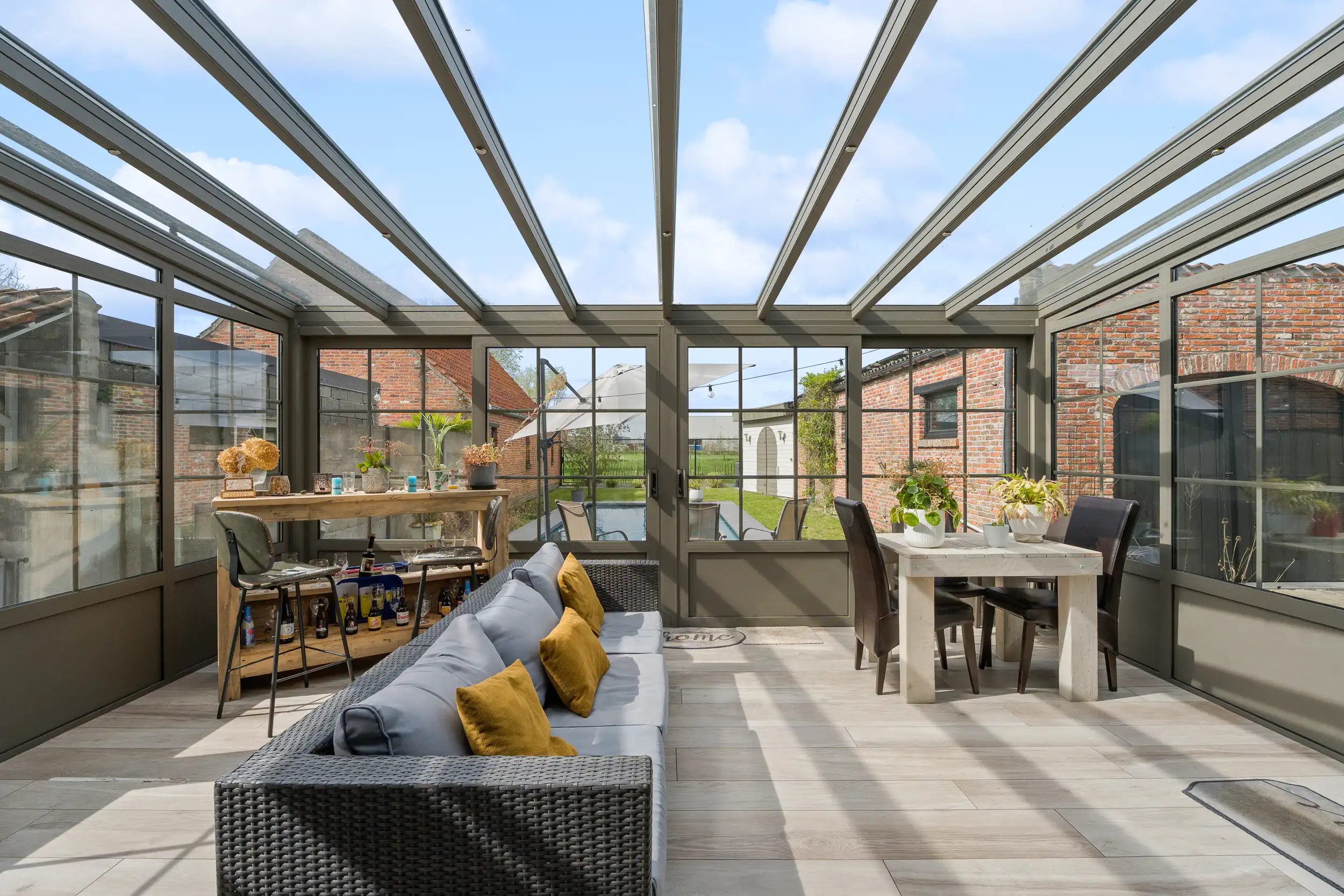 Instapklare open bebouwing met zwembad in Zele foto 4