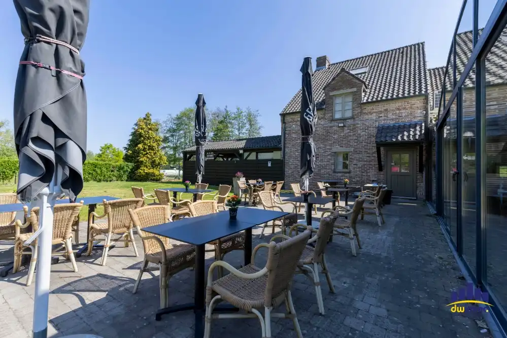 Uniek restaurant met woonst te koop op toplocatie in het groen te Hamme foto 27