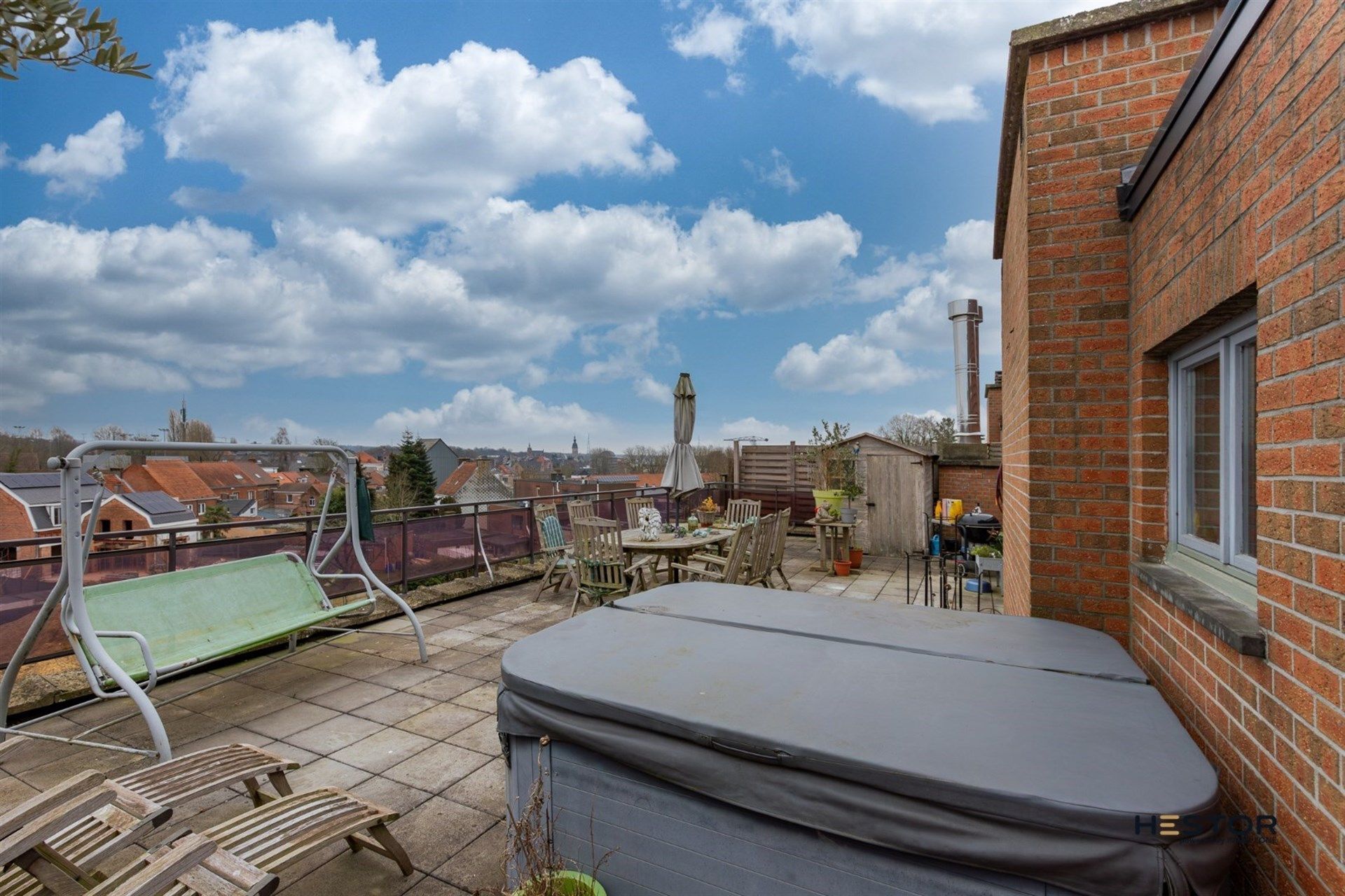Ruim, 3 slaapkamerappartement met gigantisch terras nabij het centrum van Temse foto 9