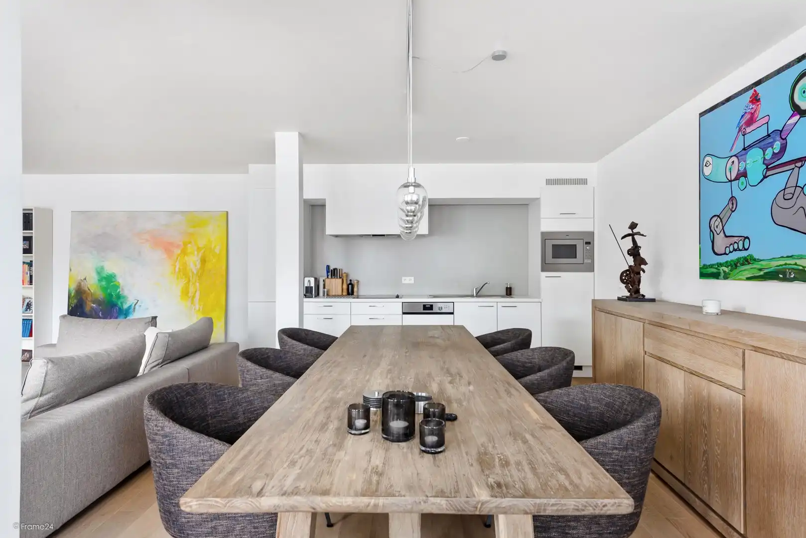 DUPLEX APPARTEMENT MET TWEE SLAAPKAMERS EN TERRAS foto 6