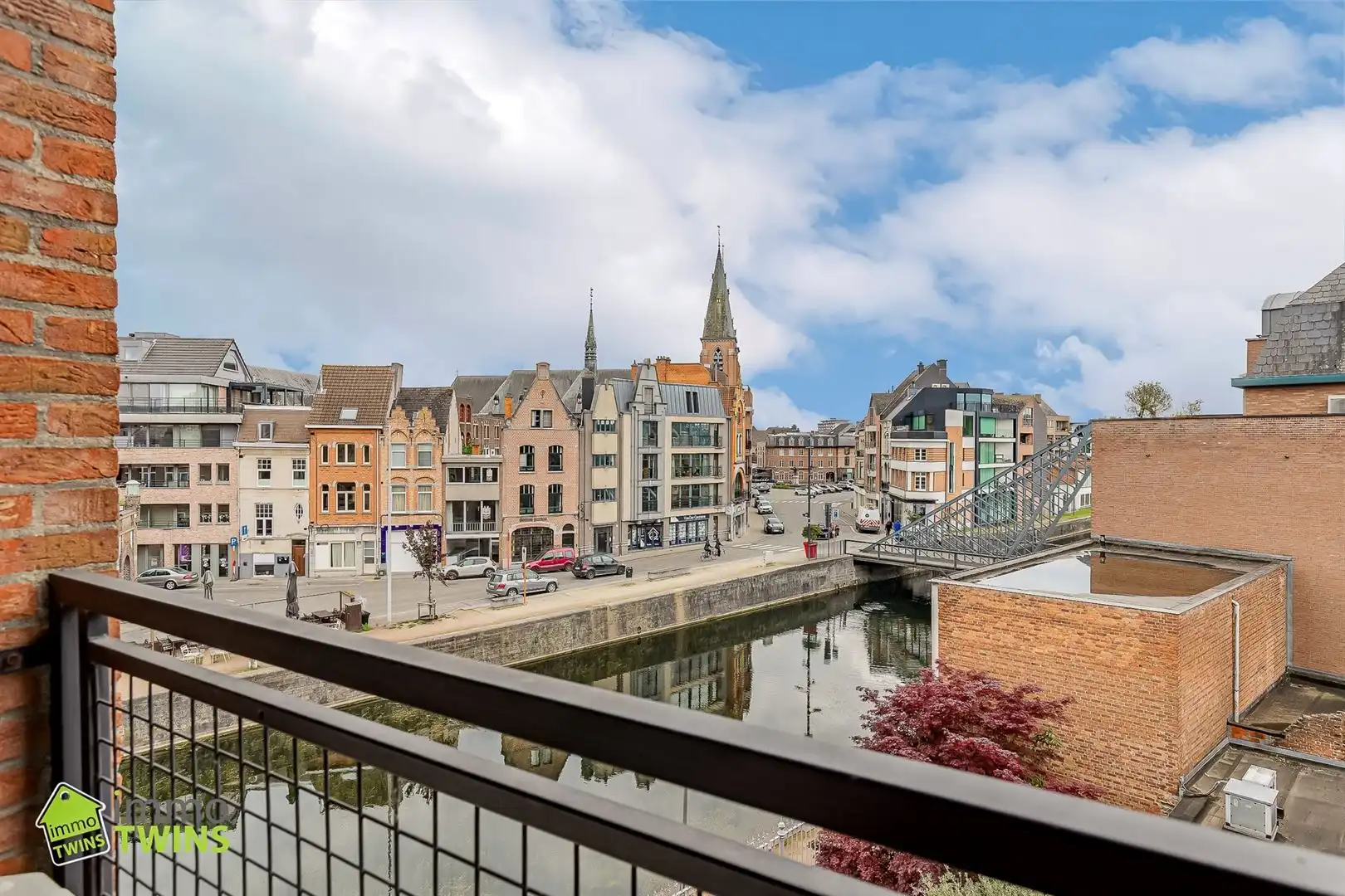 Uniek appartement met terras en adembenemend panoramisch zicht op de Oude Dender foto 11