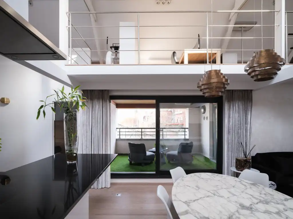 Bijzondere eigendom gelegen in een voormalige industriële katoenspinnerij. foto 7