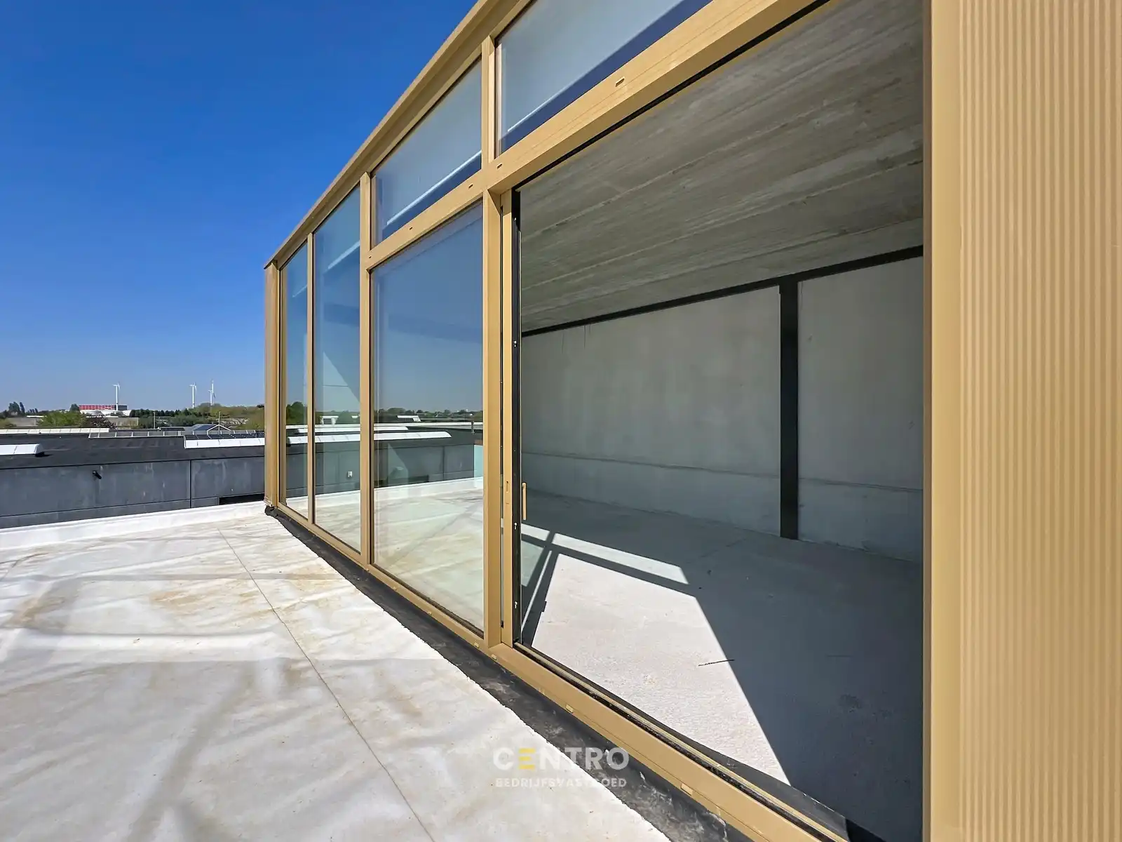 Nieuwbouw casco KMO-unit met kantoorruimte bovenop de loods en mogelijkheid tot prachtig dakterras ! foto 27