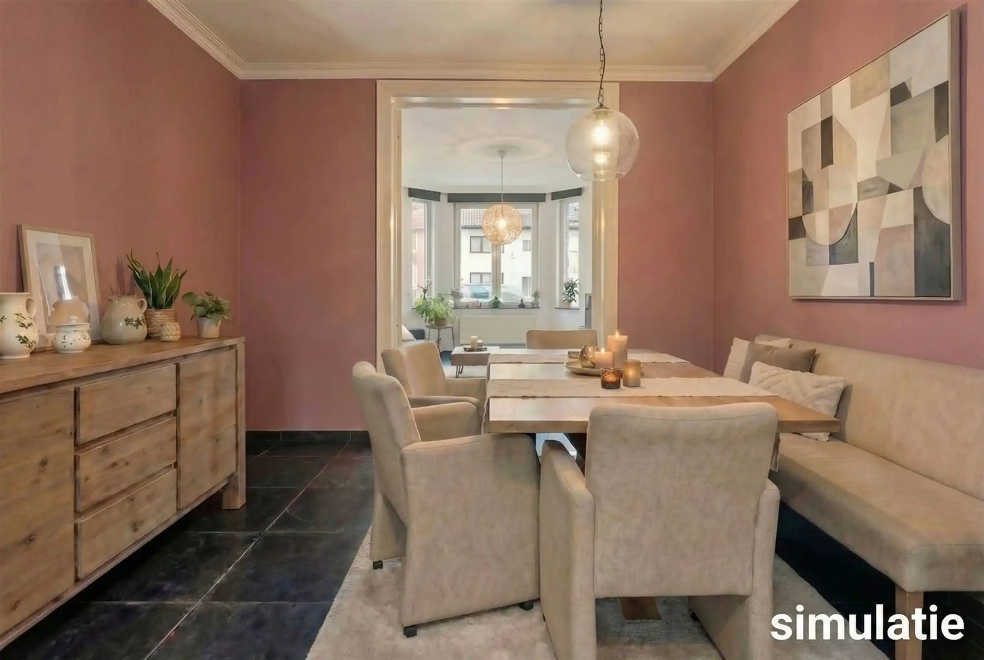 KNAP GERENOVEERDE WONING (175M²) MET 4 SLAAPKAMERS EN LEUKE STADSTUIN TE HASSELT foto 7