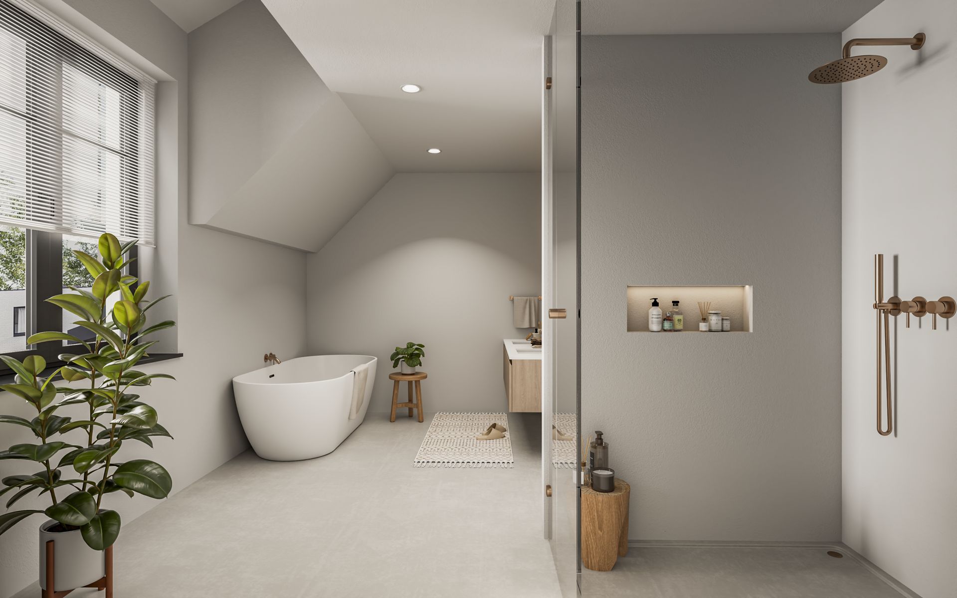 Rustig gelegen nieuwbouwwoning net buiten het centrum van Gistel. foto 6