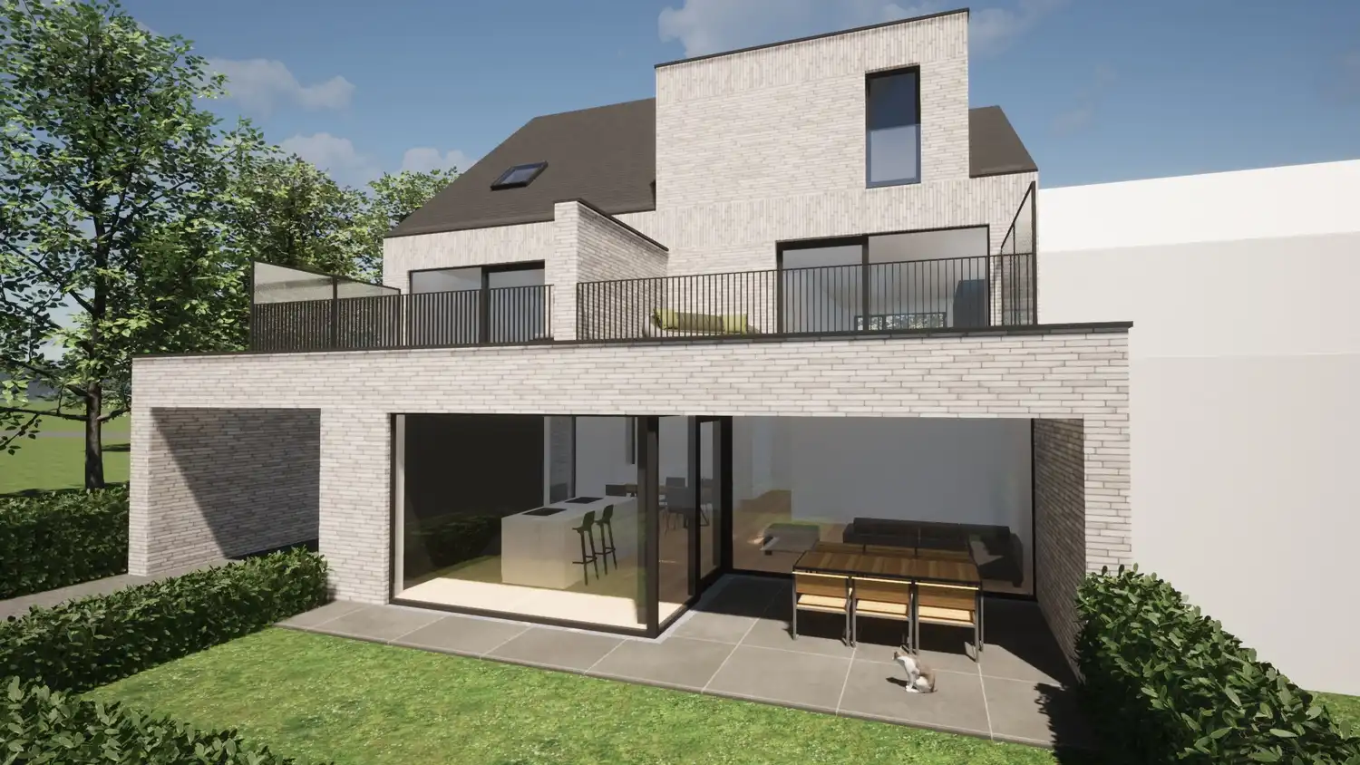 Projectgrond voor 3 appartementen mét vergunning op toplocatie in het centrum van Bocholt! foto 3