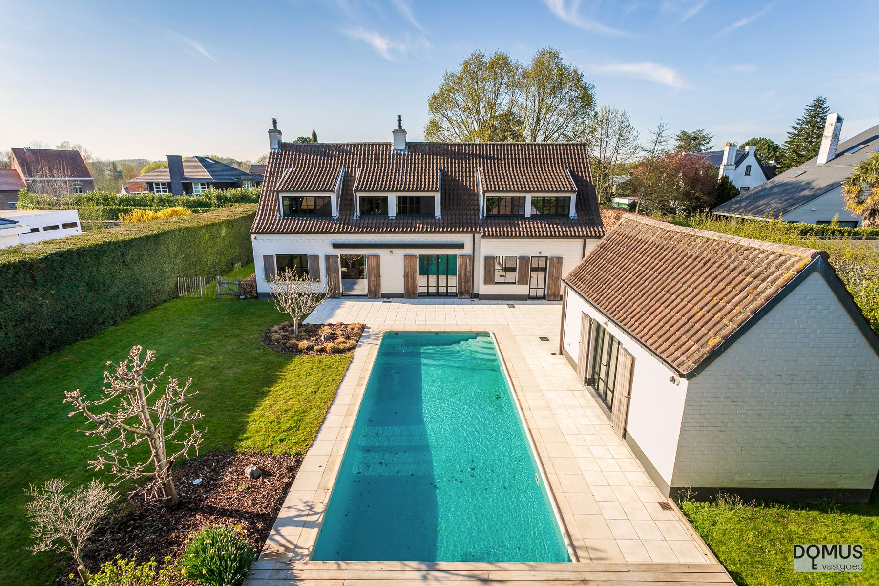 Exclusieve villa met zwembad in Domein Bouchout – Wemmel foto 27