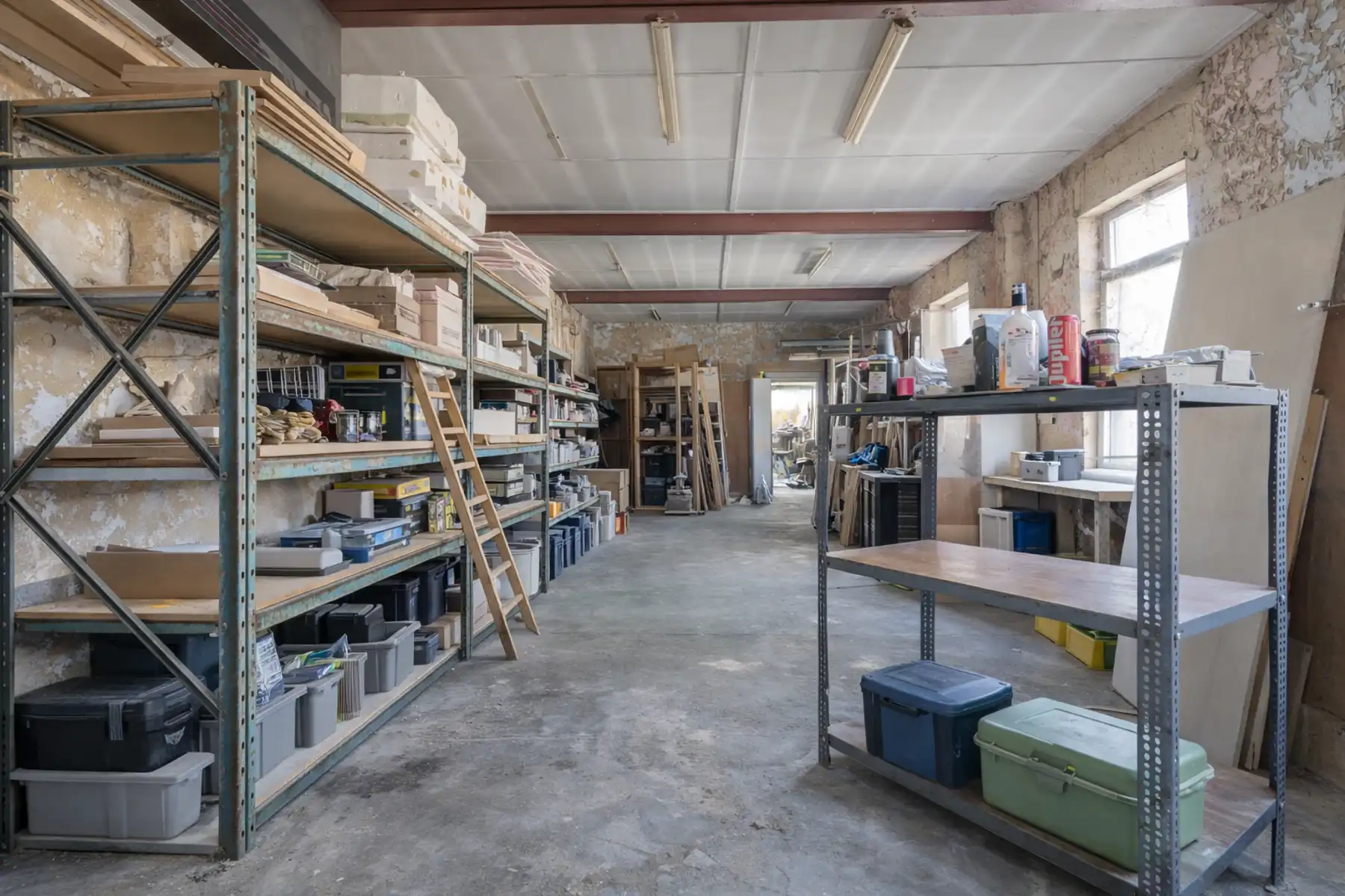 Woning met 4 slaapkamers, tuin en grote garage/magazijn  foto 12