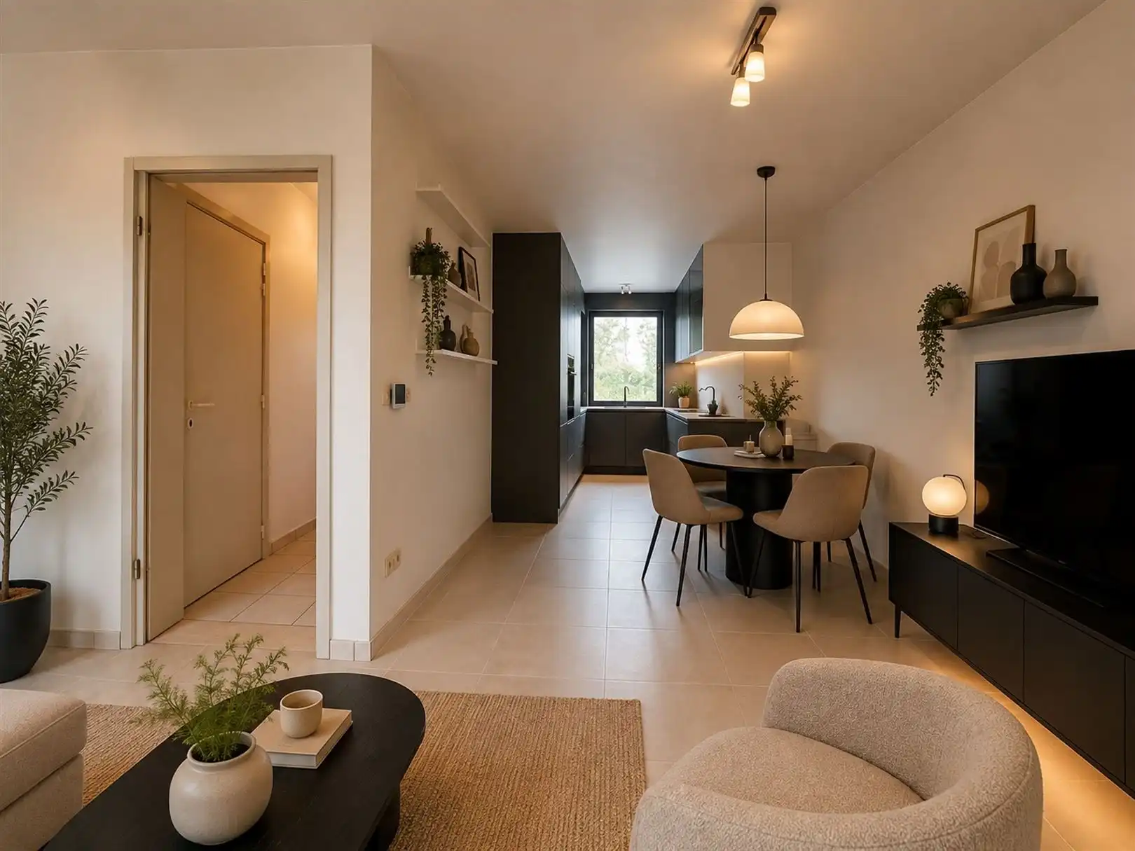 1-slpk appartement met terrasje  foto 3