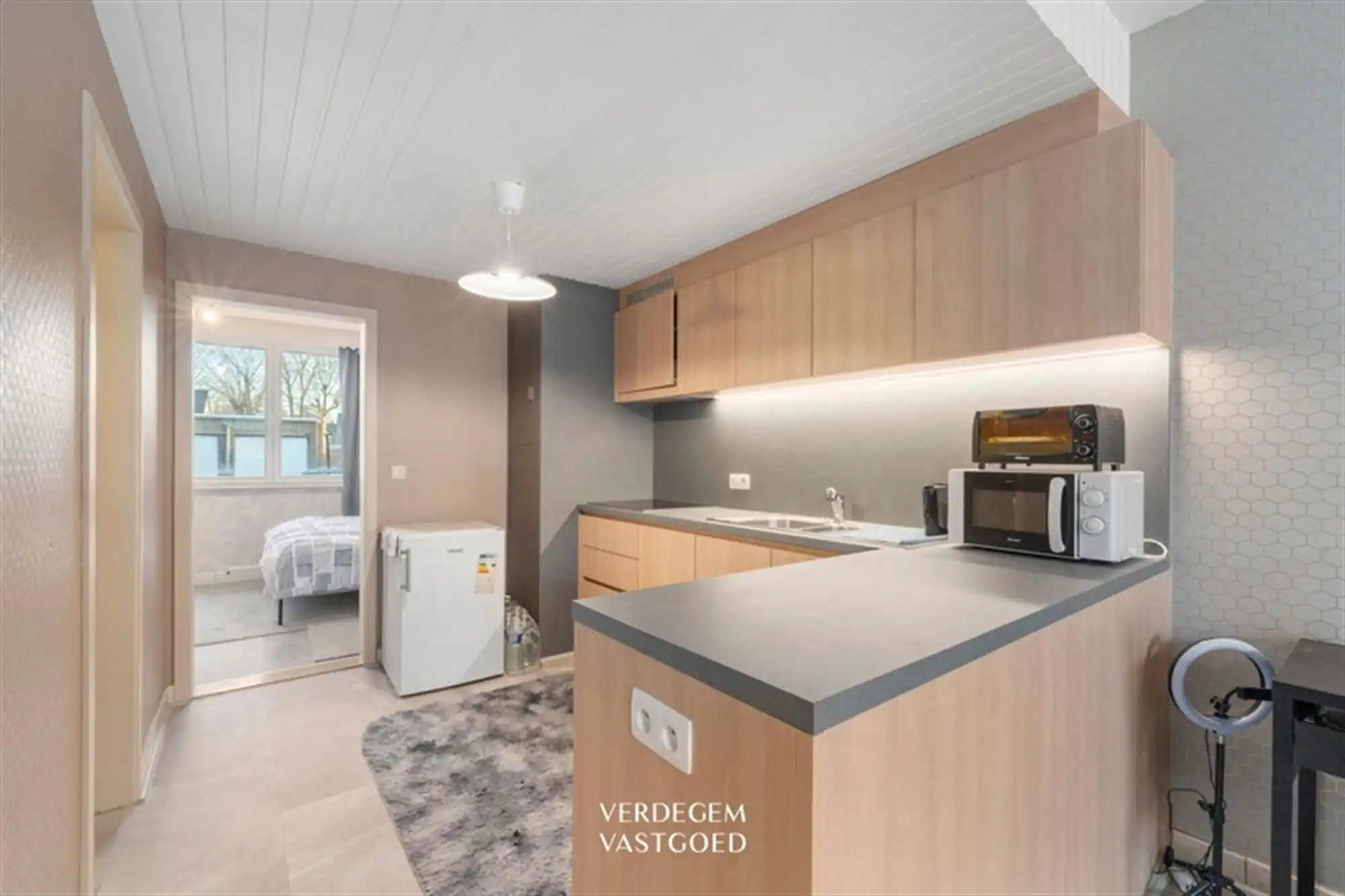 Gelijkvloers appartement met 1 slaapkamer en privatieve tuin  foto 5