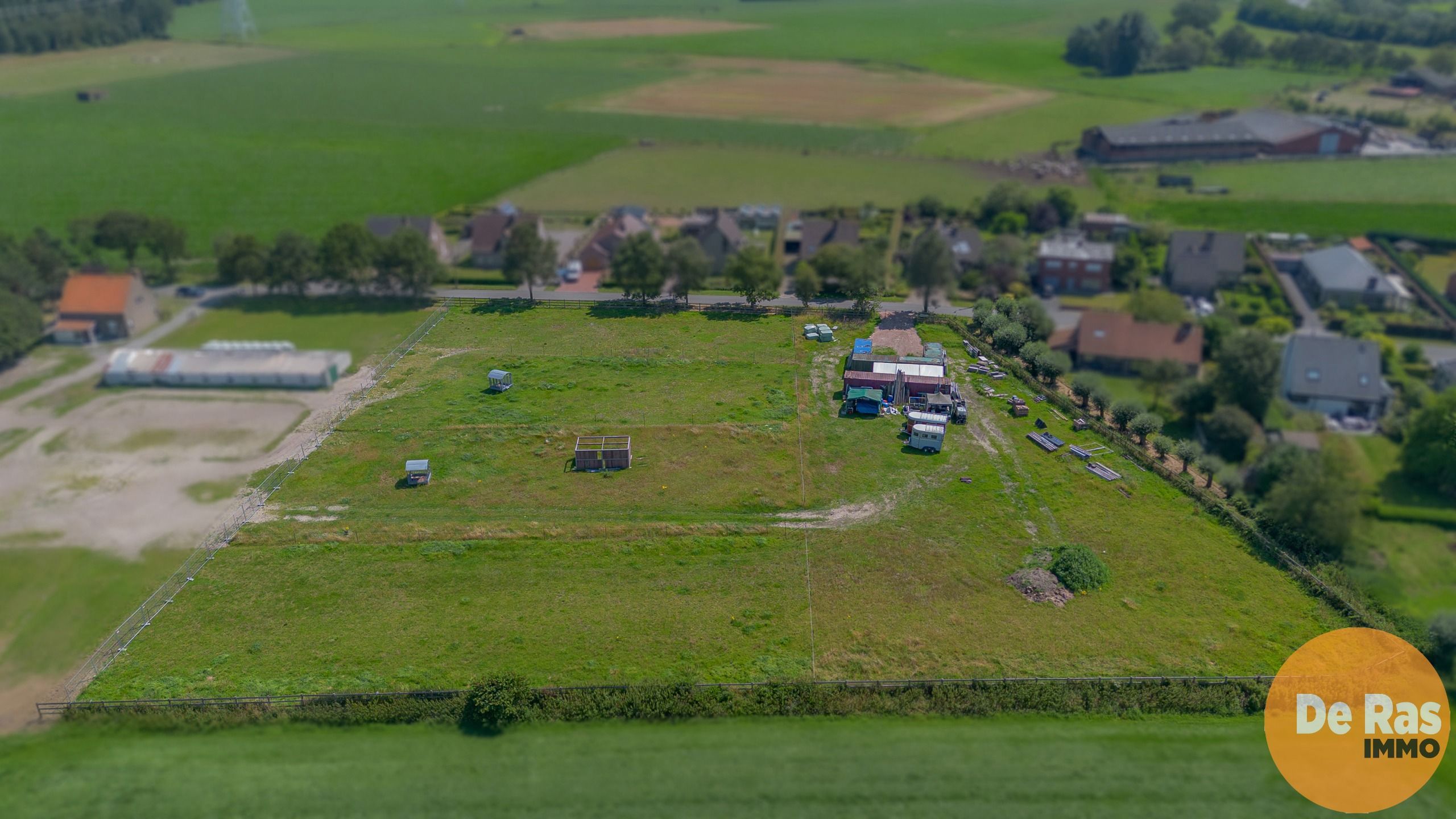 MALDEGEM - Bouwgrond met weide - 9274m² in groene Omgeving foto 5